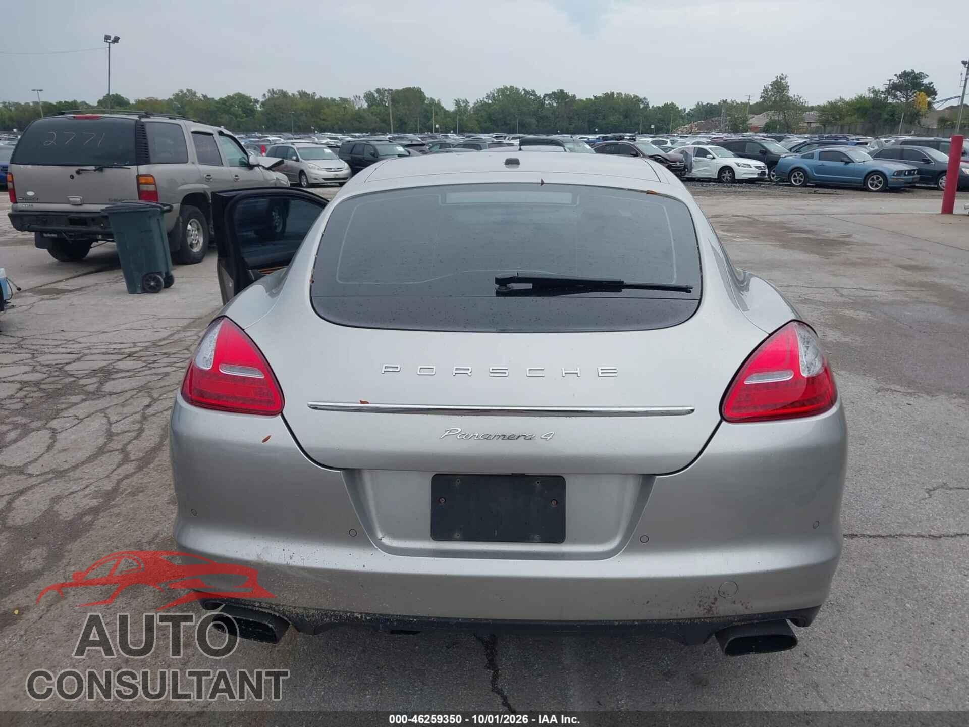 PORSCHE PANAMERA 2012 - WP0AA2A7XCL013074