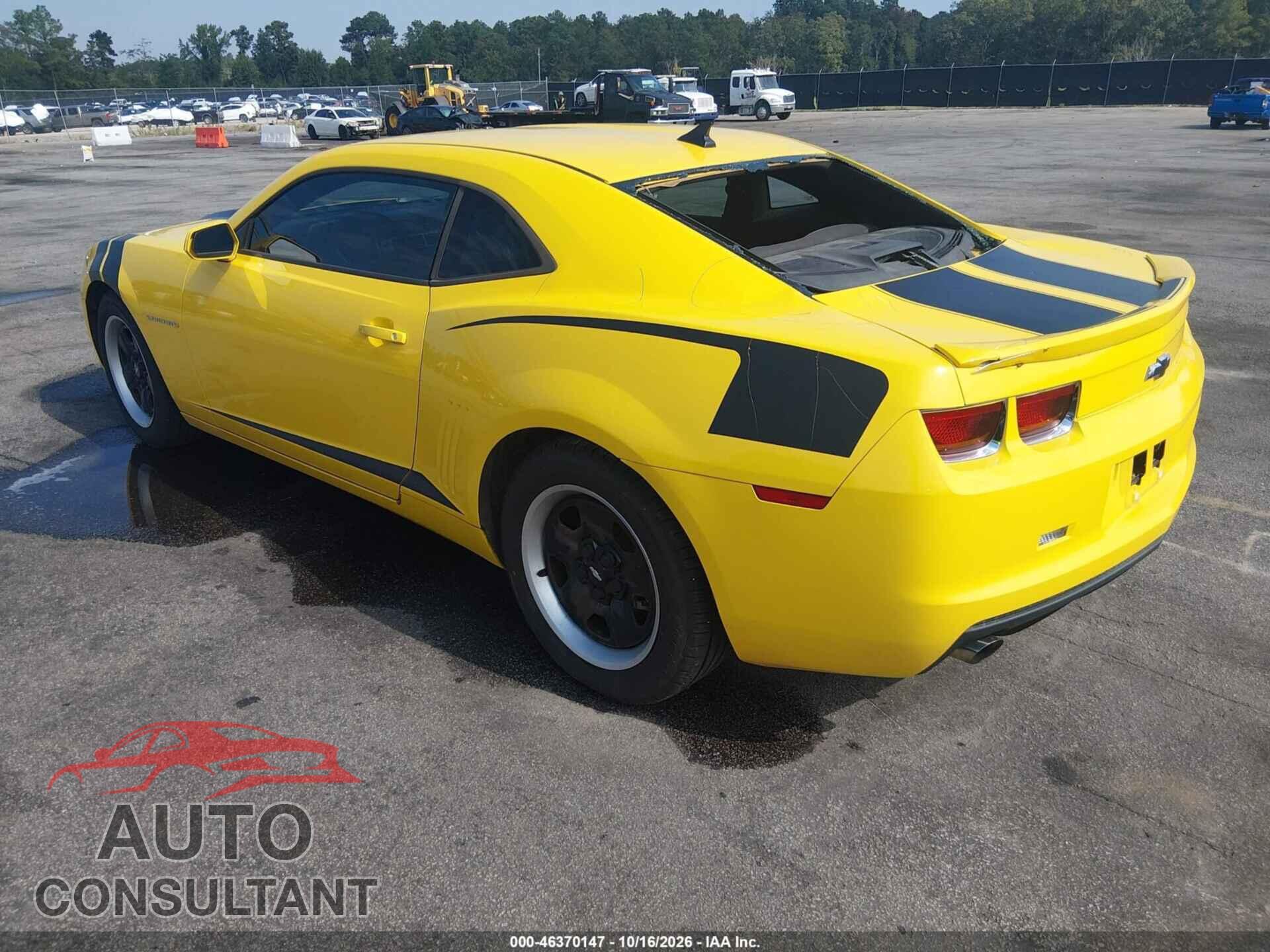 CHEVROLET CAMARO 2012 - 2G1FA1E3XC9104823