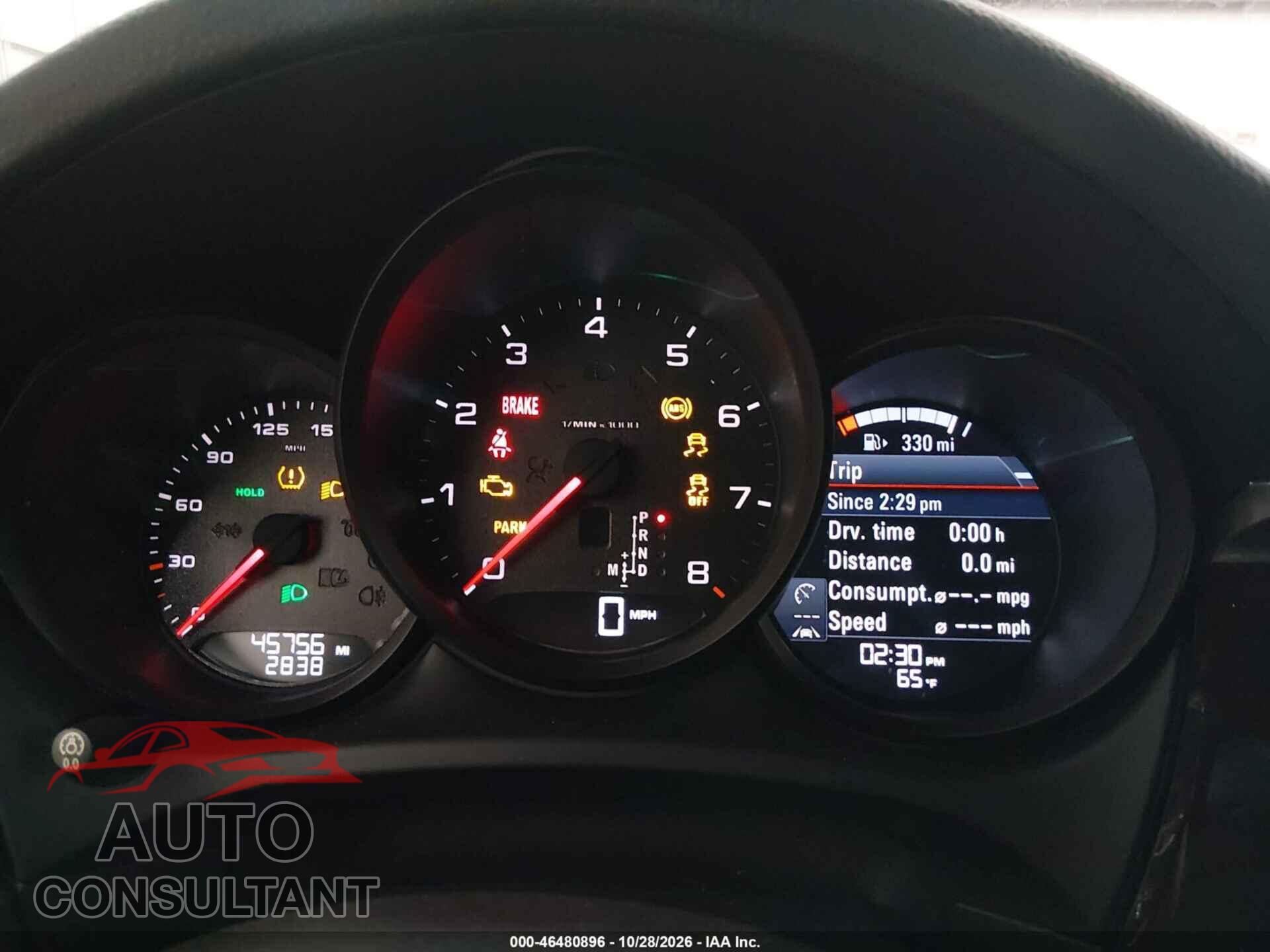 PORSCHE MACAN 2018 - WP1AB2A58JLB35519