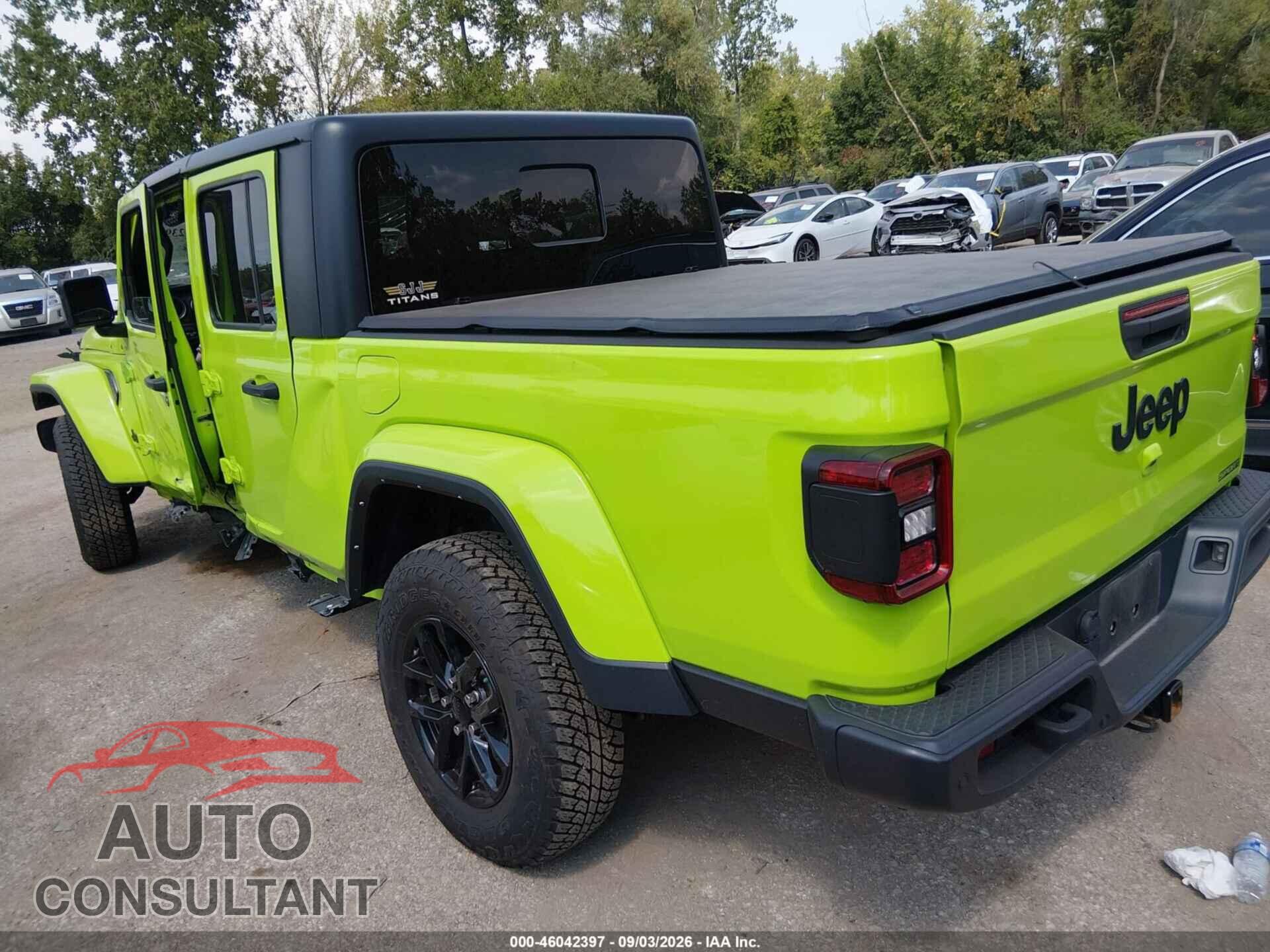 JEEP GLADIATOR 2021 - 1C6HJTAG6ML604886