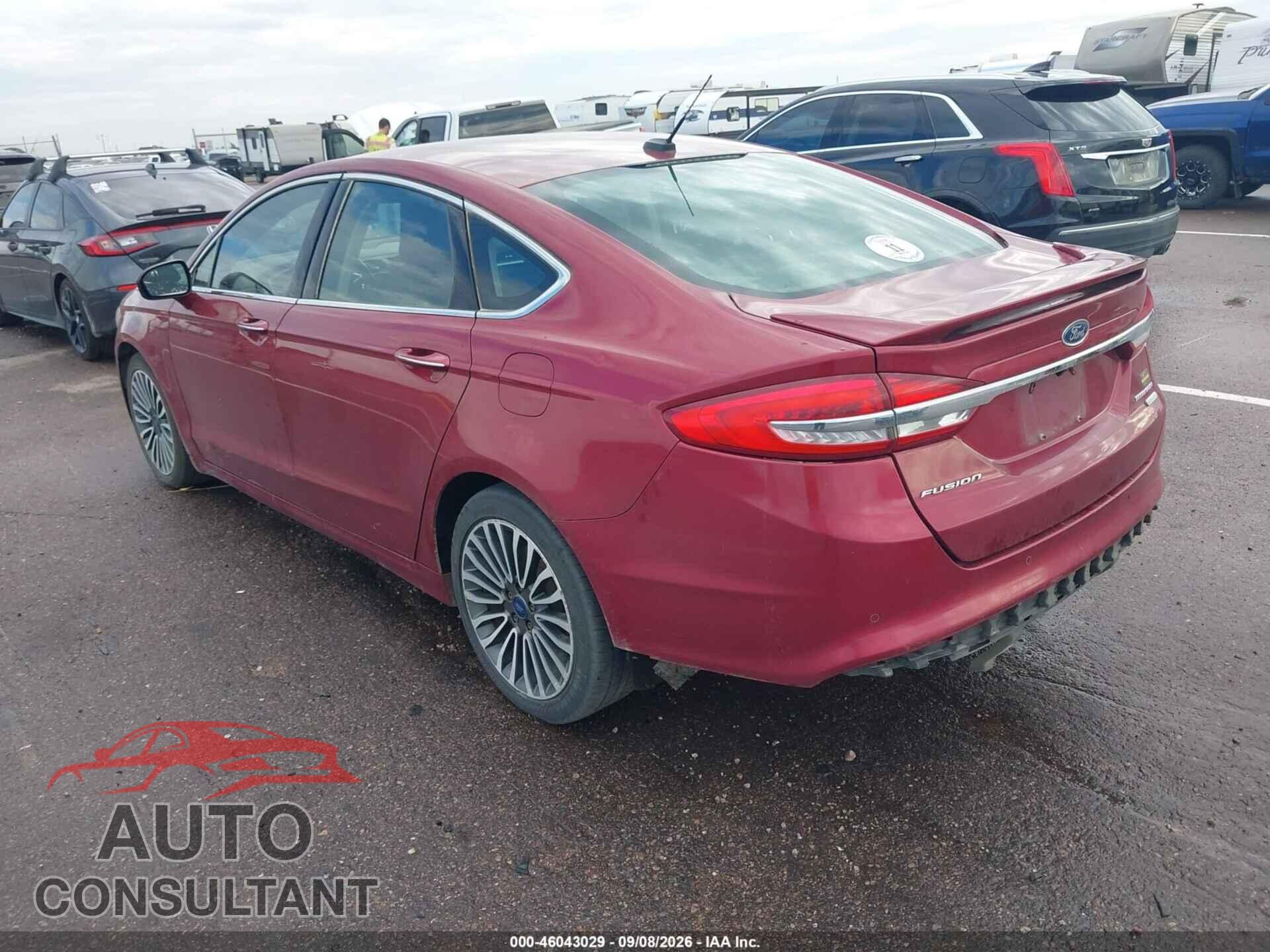 FORD FUSION 2017 - 3FA6P0K92HR146242
