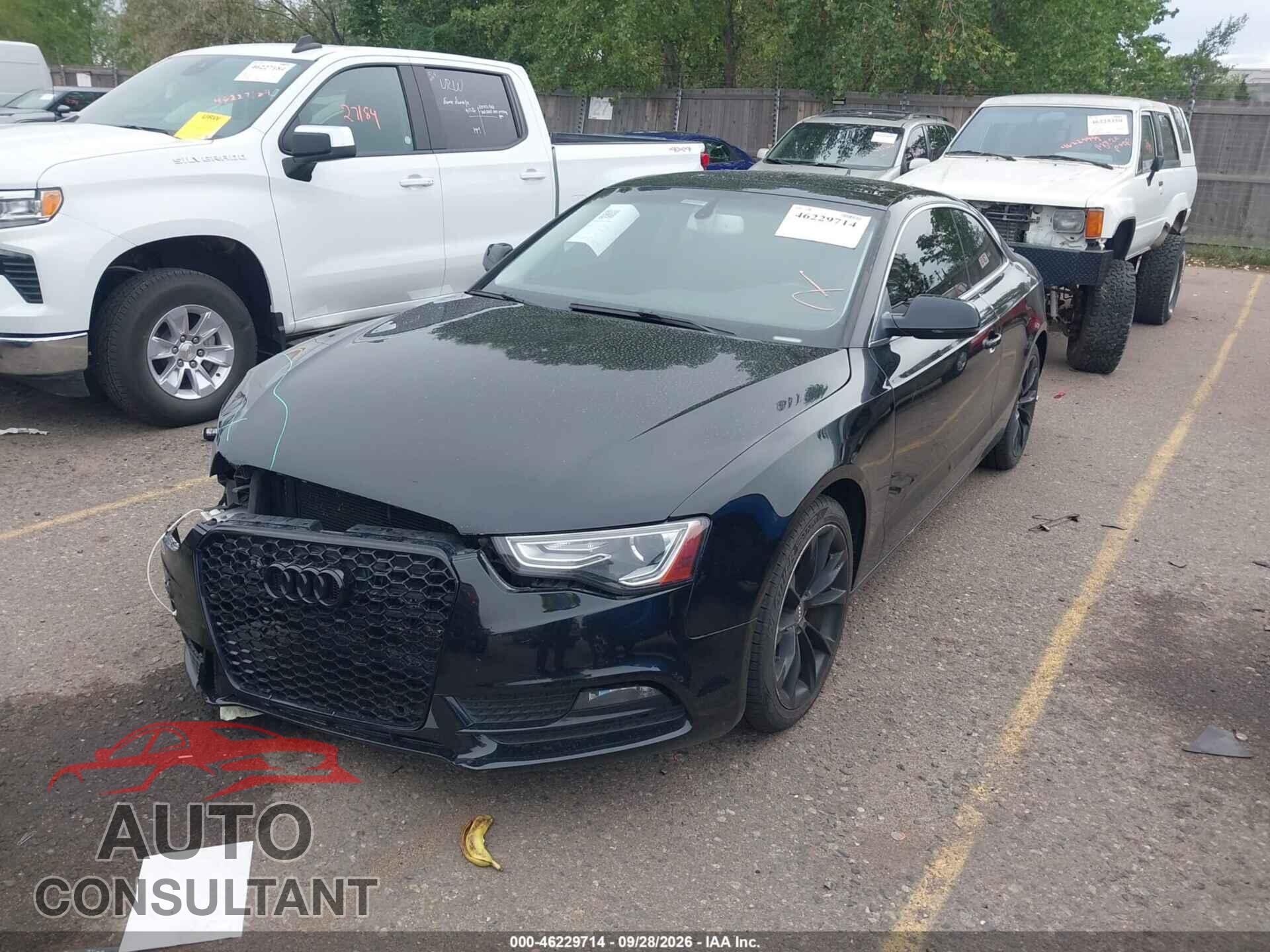 AUDI A5 2013 - WAULFAFR2DA055859