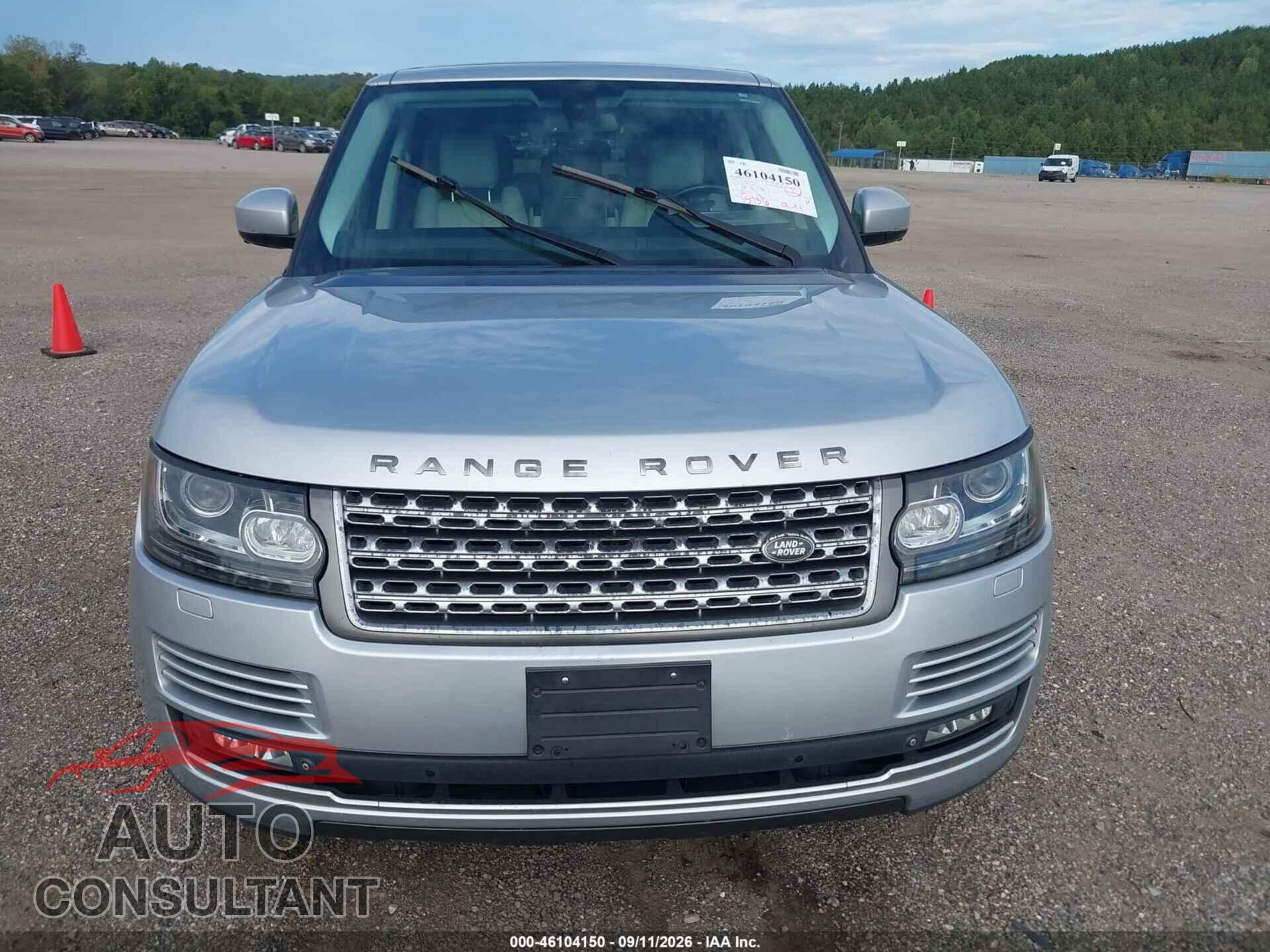 LAND ROVER RANGE ROVER 2015 - SALGS2VF4FA206483