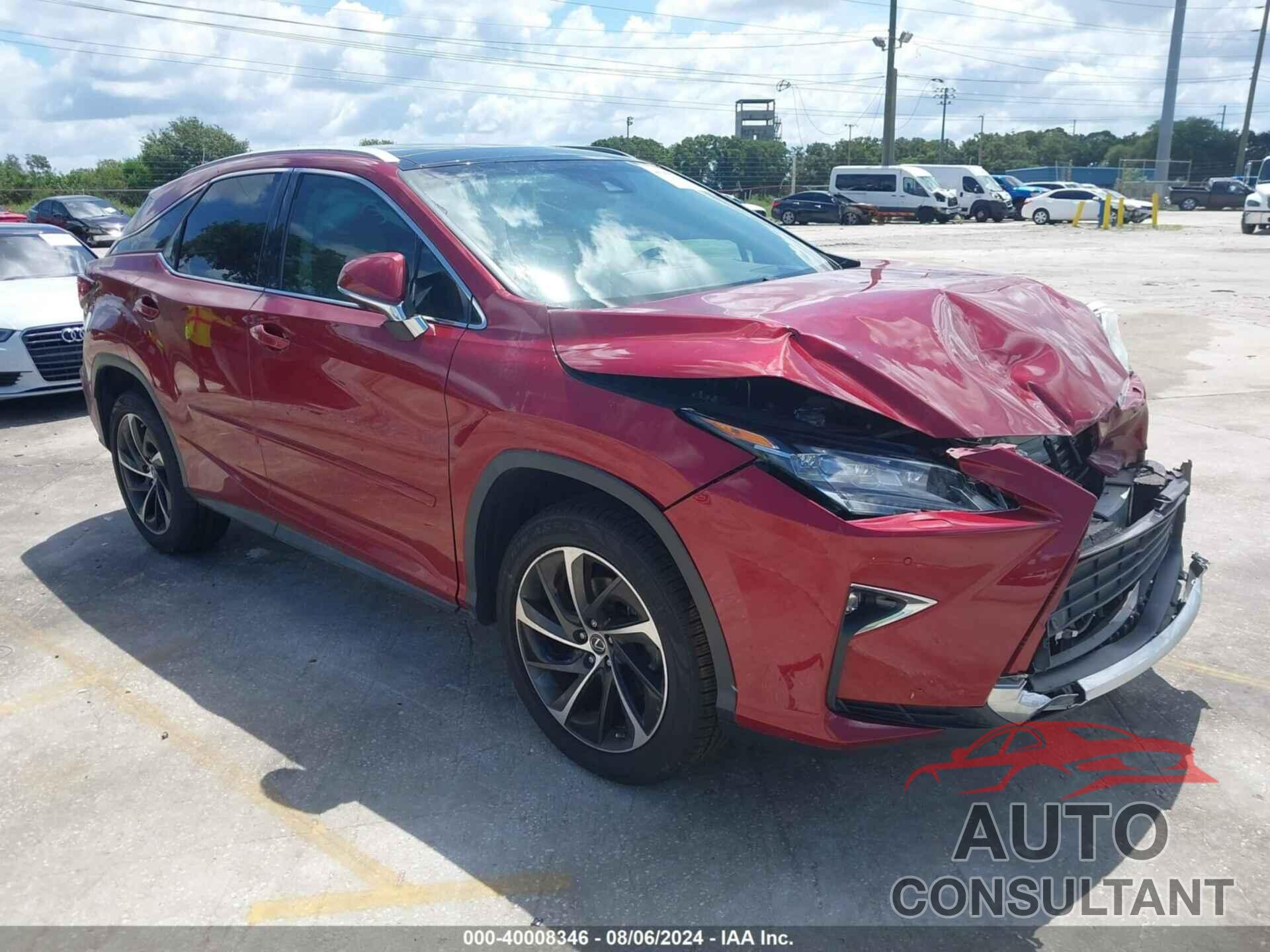 LEXUS RX 350 2018 - 2T2ZZMCA2JC105845