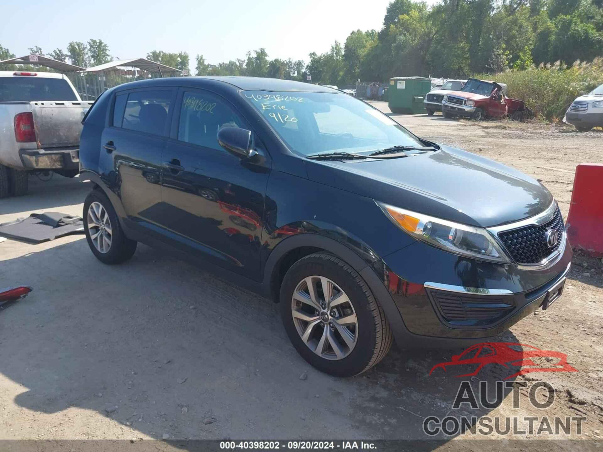 KIA SPORTAGE 2016 - KNDPB3ACXG7810935