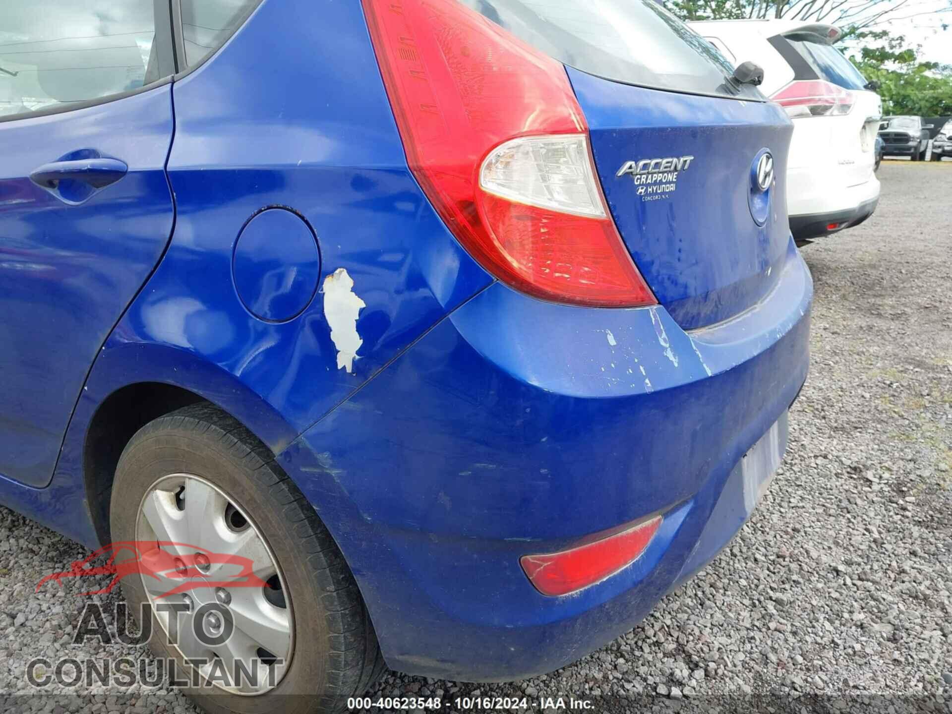 HYUNDAI ACCENT 2012 - KMHCT5AE3CU012003