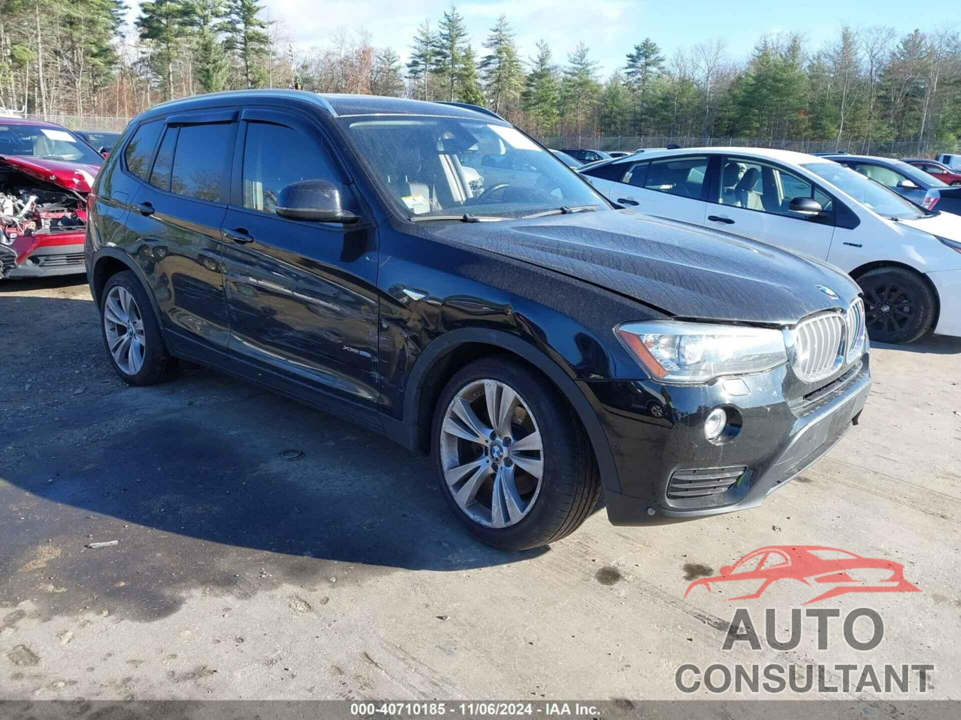 BMW X3 2015 - 5UXWX9C57F0D54268