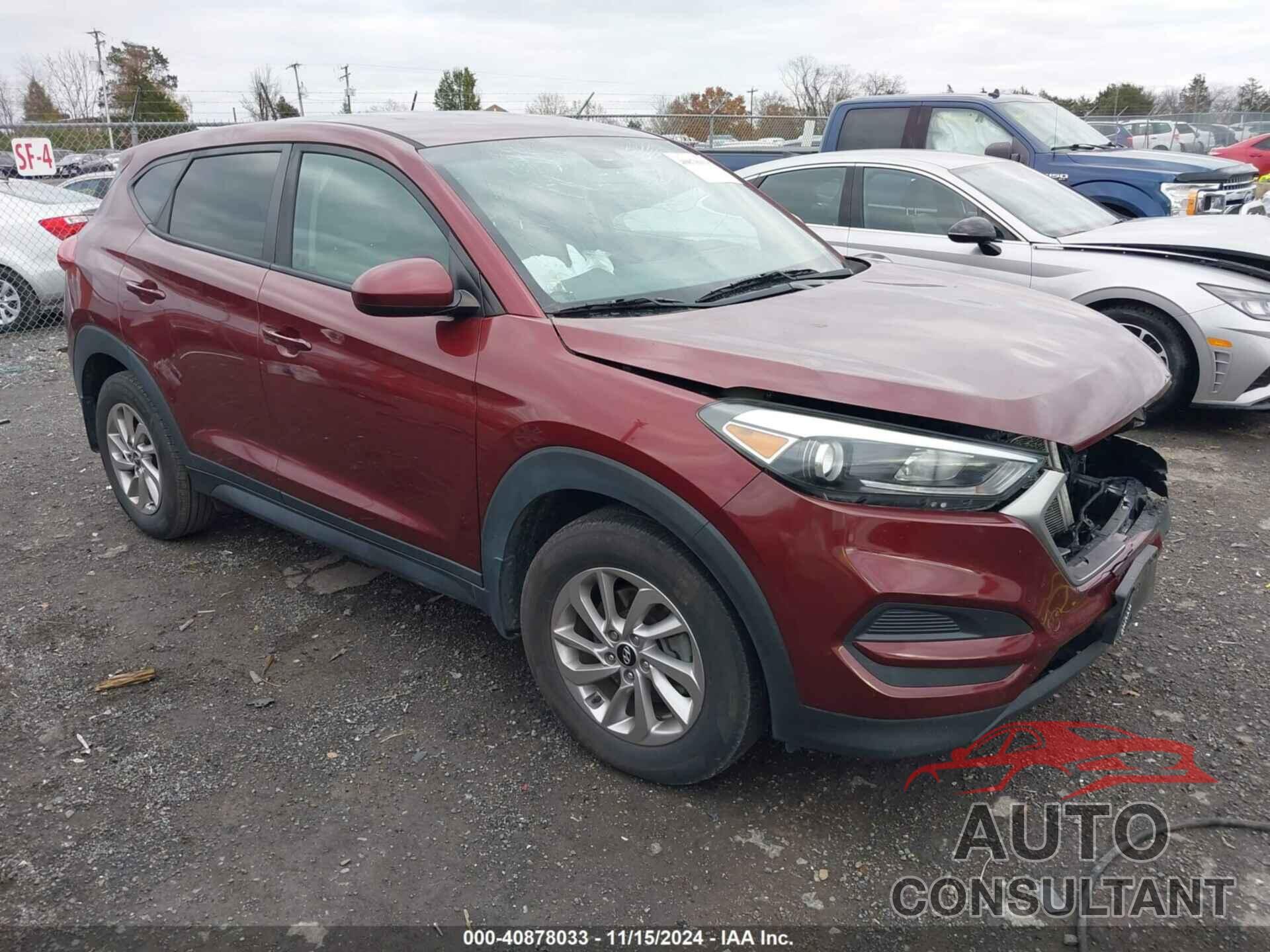 HYUNDAI TUCSON 2017 - KM8J23A46HU289287