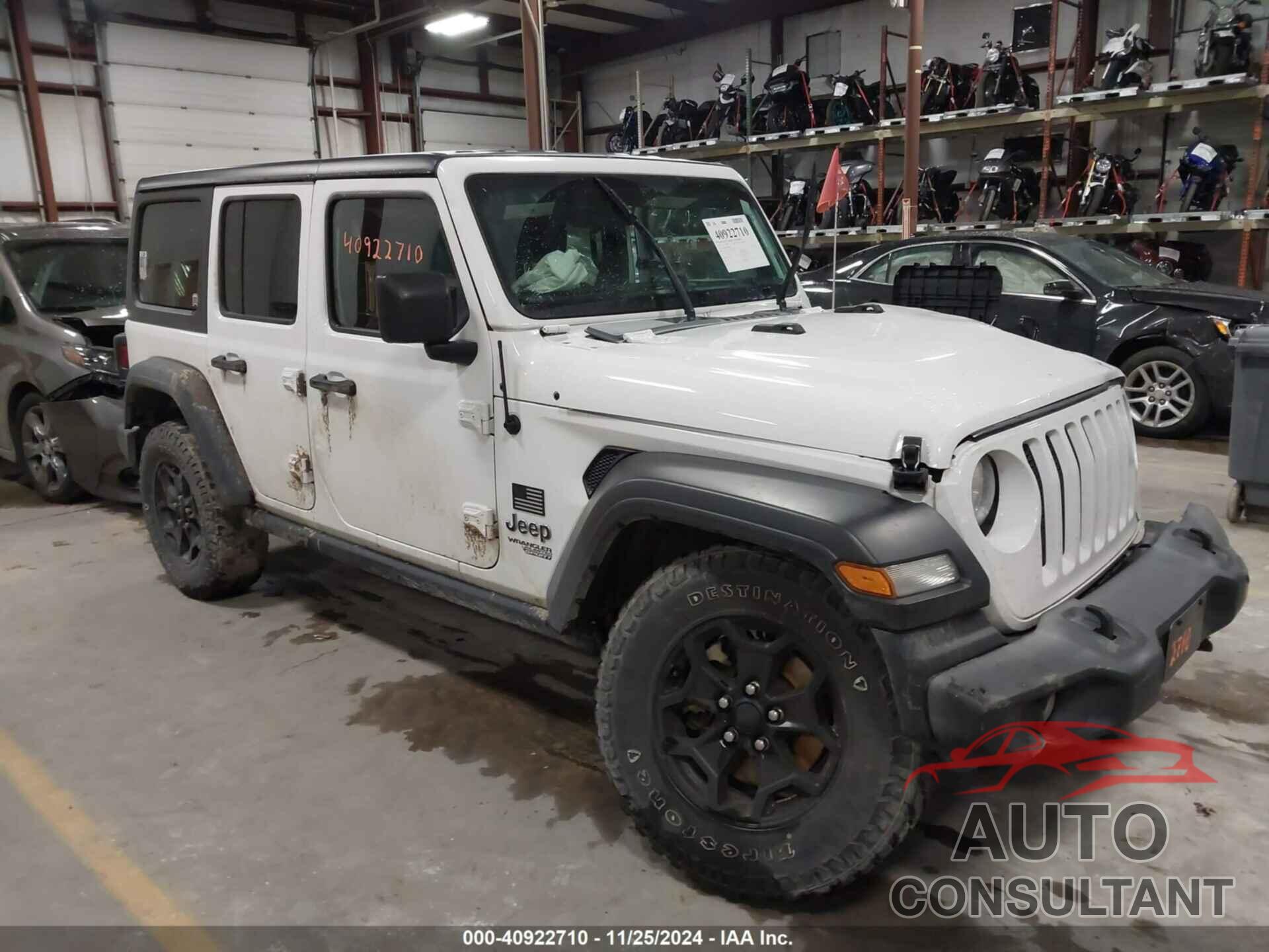 JEEP WRANGLER UNLIMITED 2019 - 1C4HJXDN0KW624511