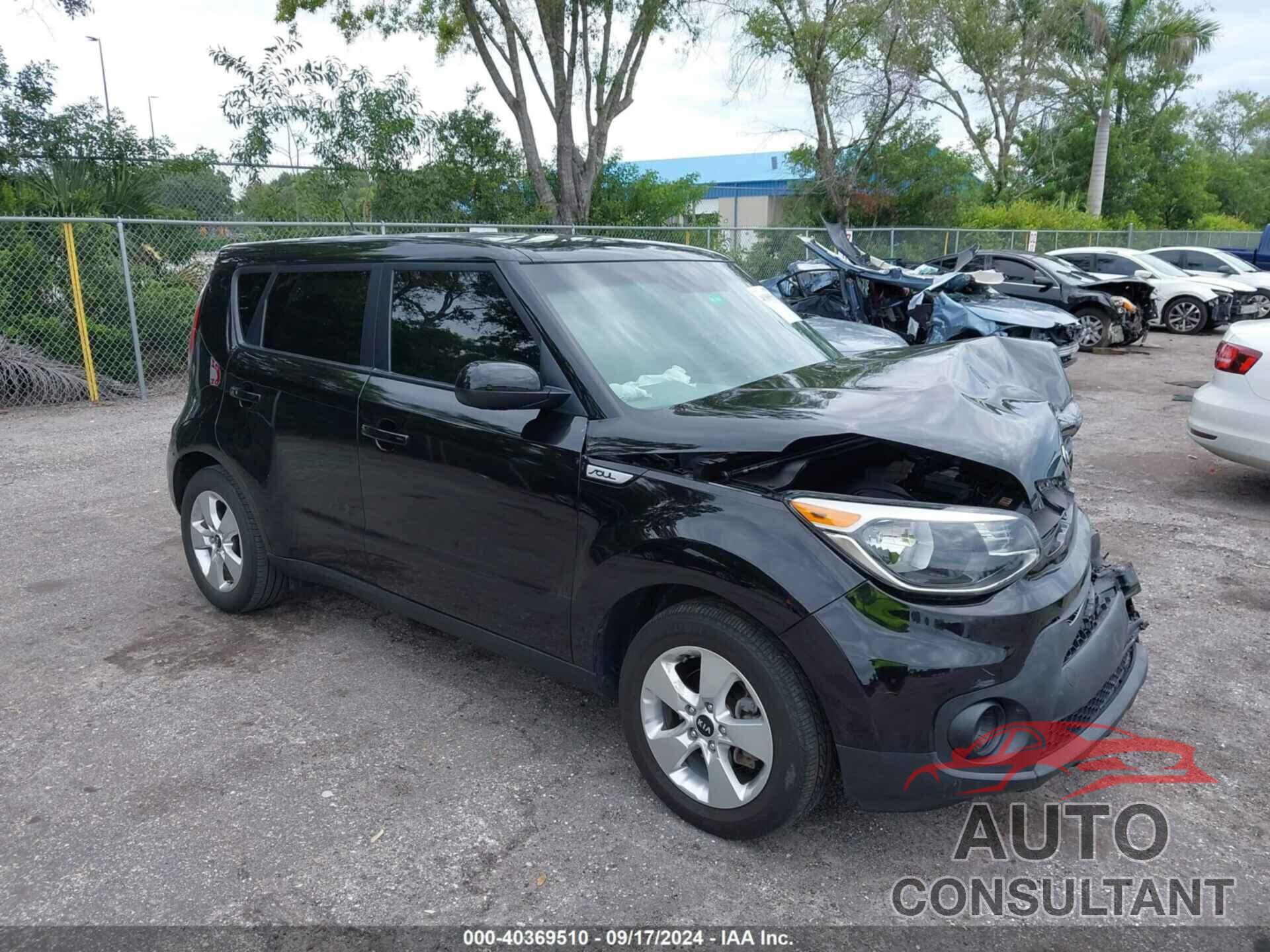 KIA SOUL 2019 - KNDJN2A23K7692363