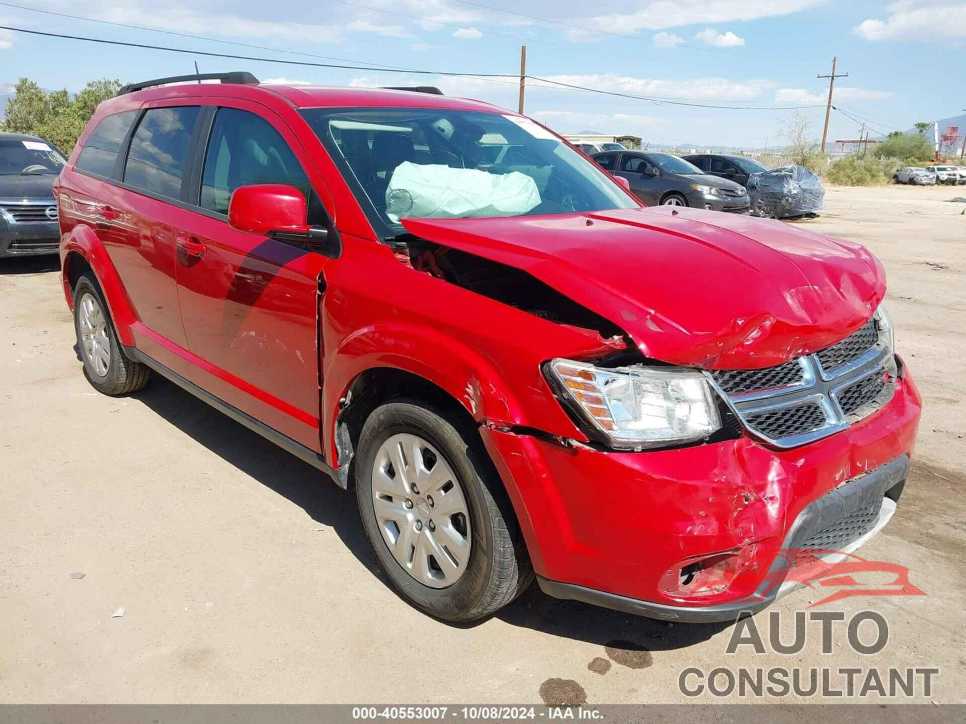 DODGE JOURNEY 2018 - 3C4PDCBG1JT533641