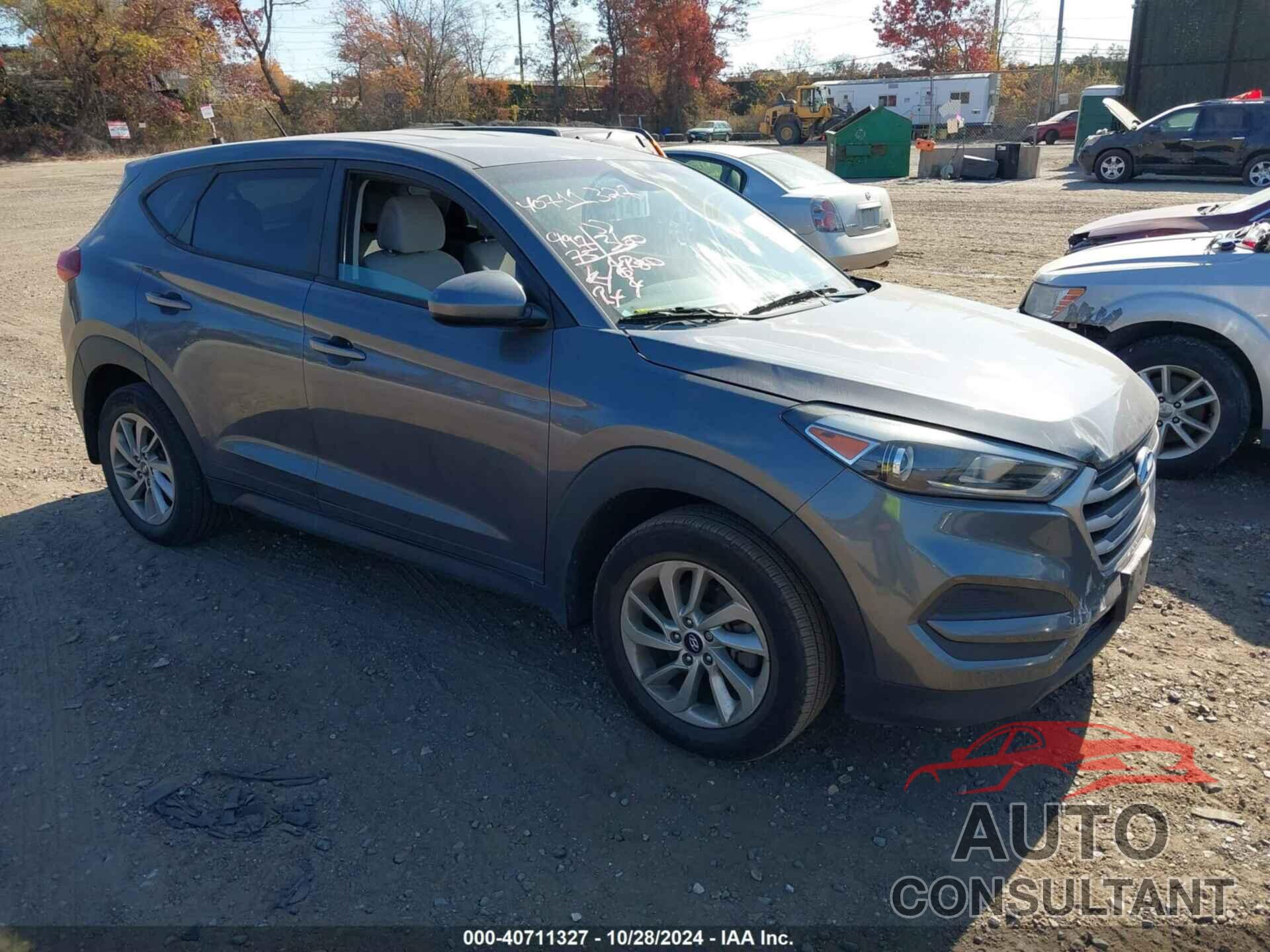 HYUNDAI TUCSON 2018 - KM8J2CA47JU660771