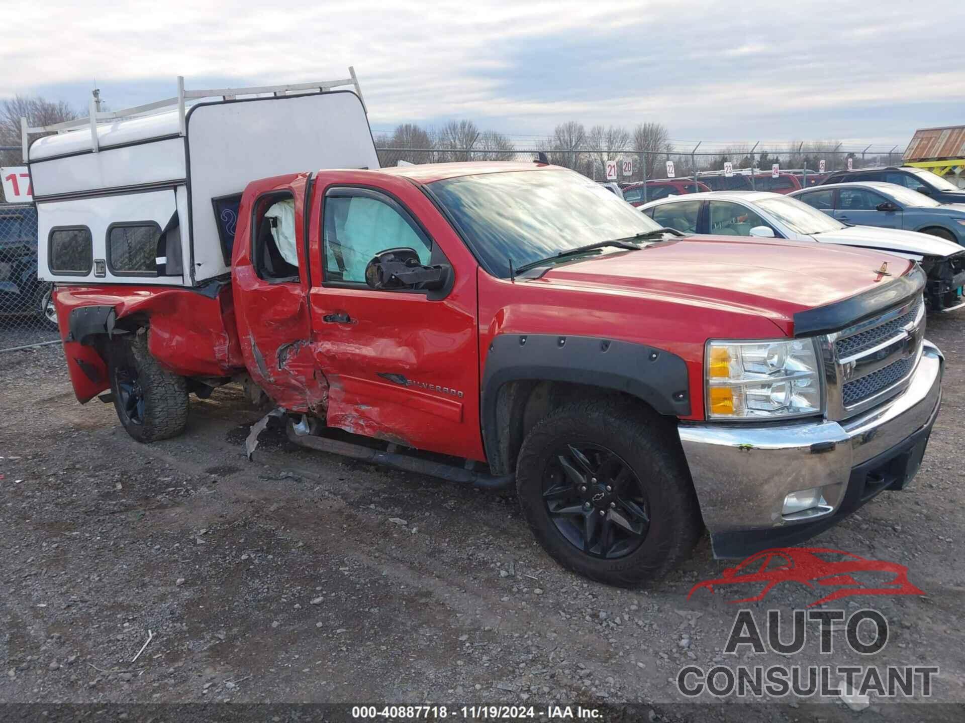CHEVROLET SILVERADO 1500 2012 - 1GCRKSE70CZ138785