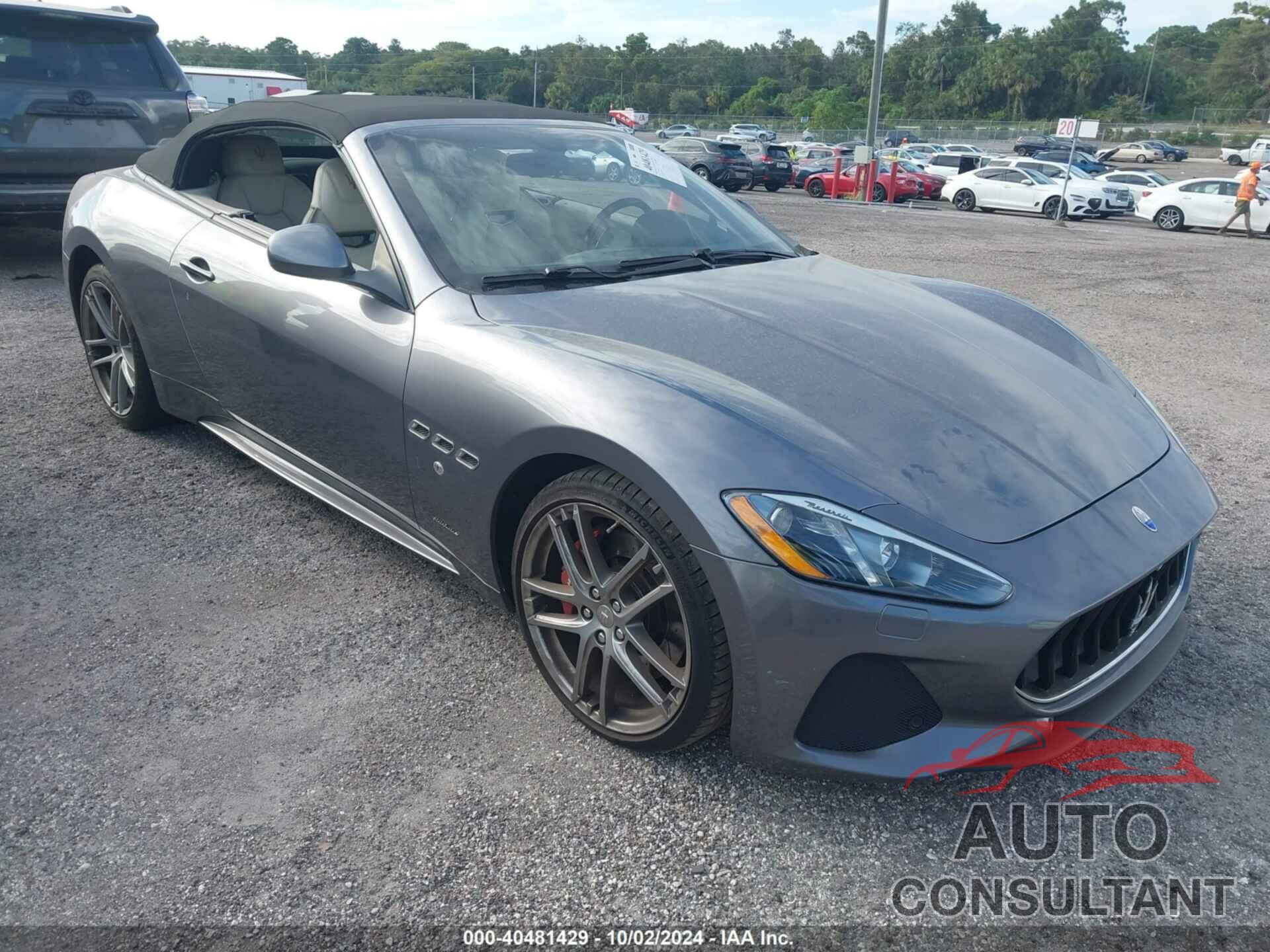 MASERATI GRANTURISMO 2018 - ZAM45VMA9J0276192