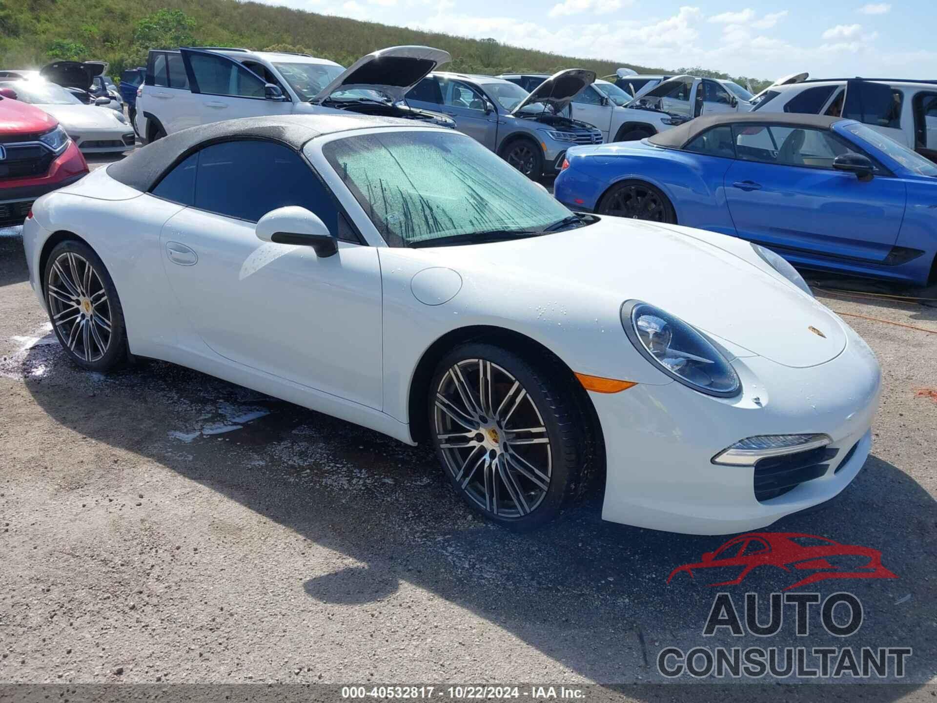 PORSCHE 911 2016 - WP0CA2A97GS141214