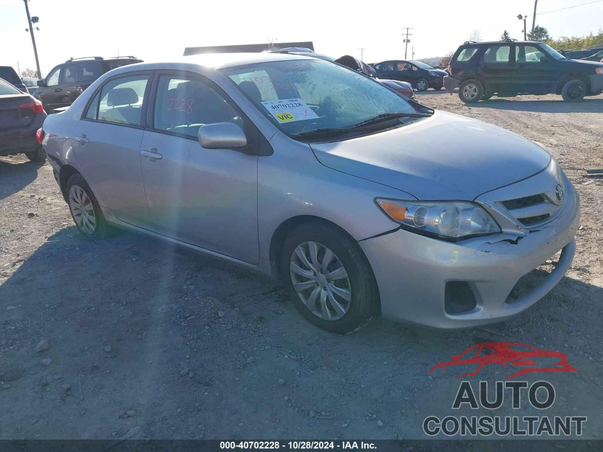 TOYOTA COROLLA 2012 - 2T1BU4EE0CC766183