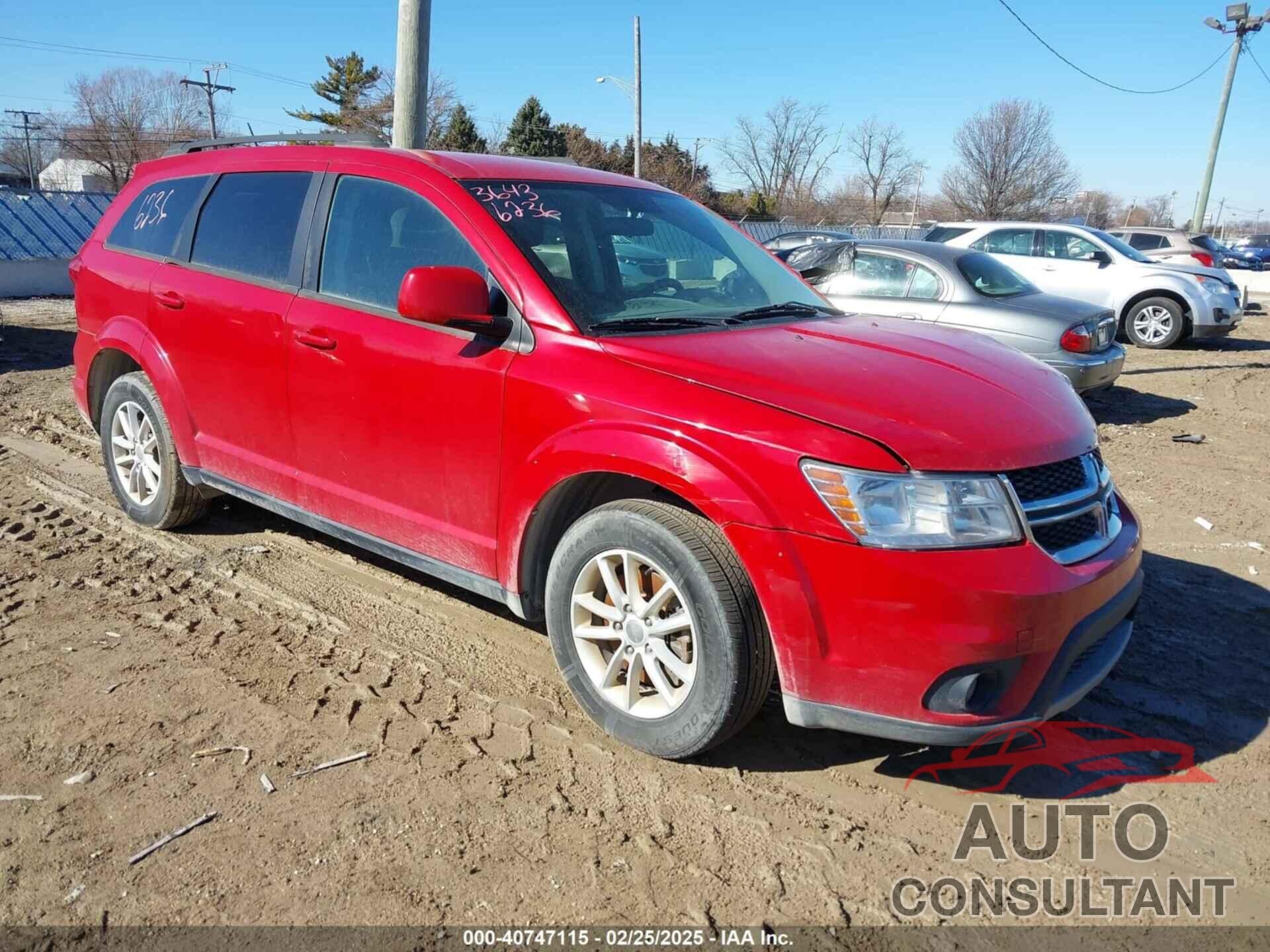 DODGE JOURNEY 2014 - 3C4PDCBG1ET270816