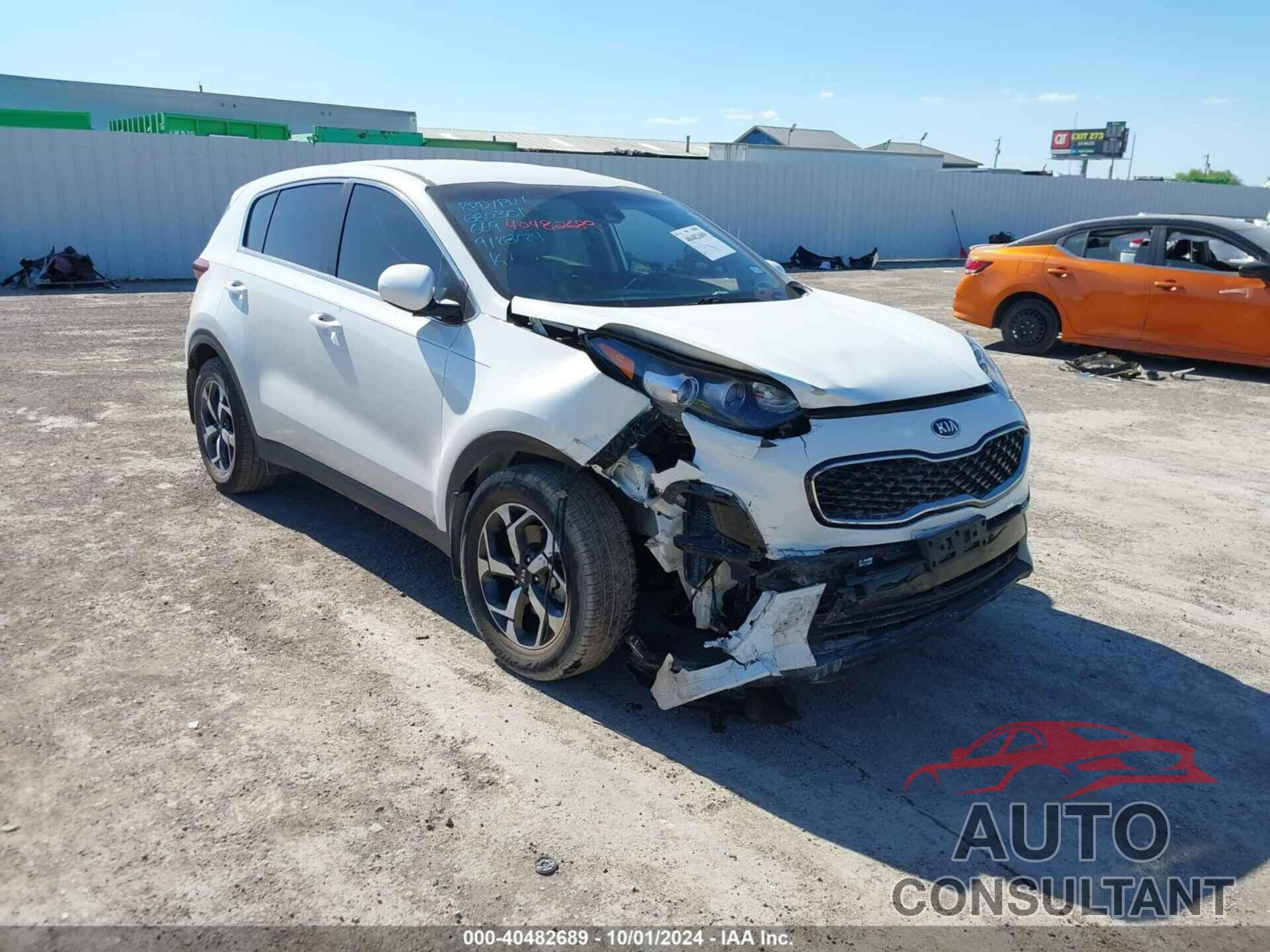 KIA SPORTAGE 2020 - KNDPM3AC1L7710839