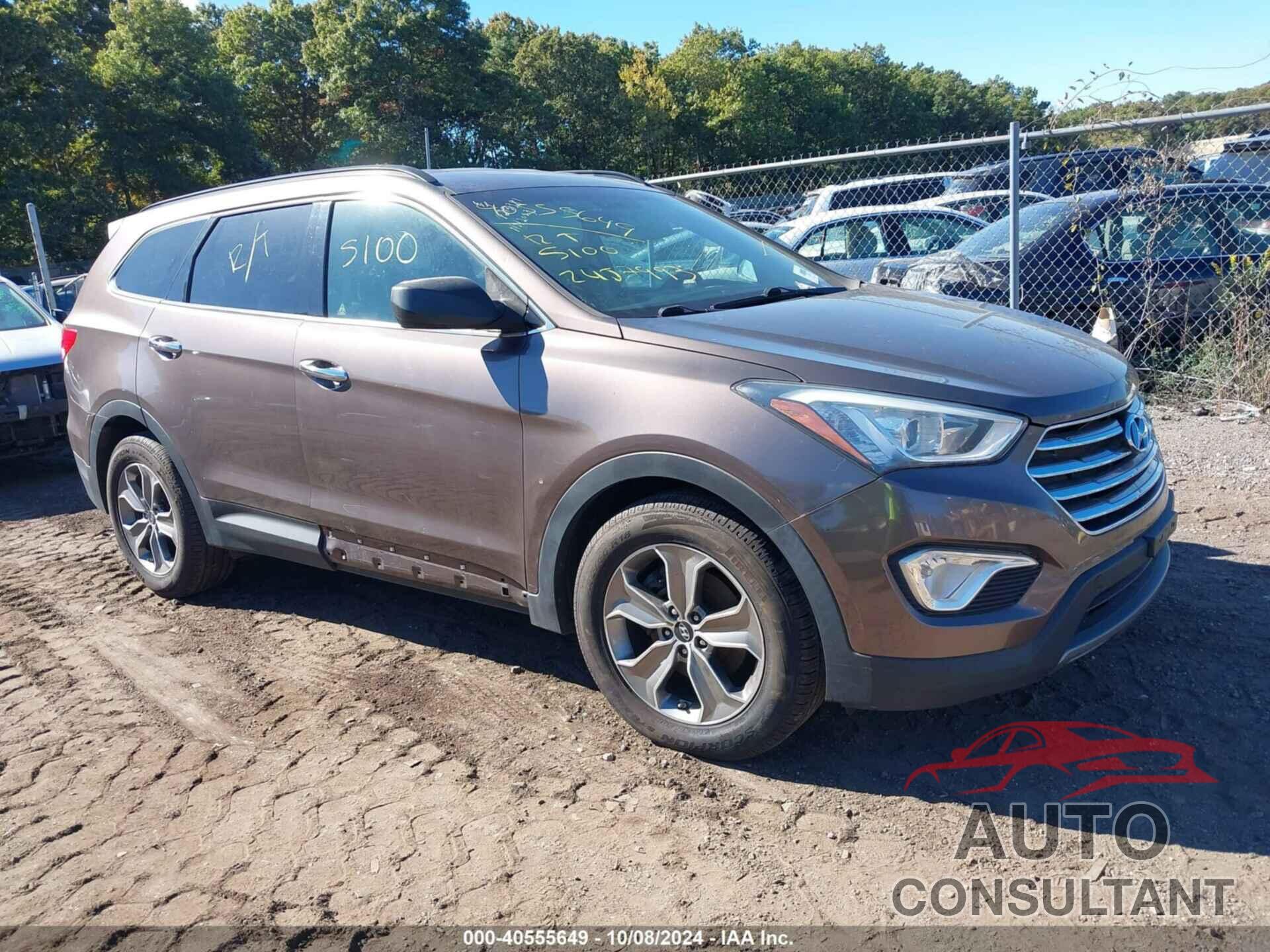 HYUNDAI SANTA FE 2014 - KM8SMDHF8EU049200