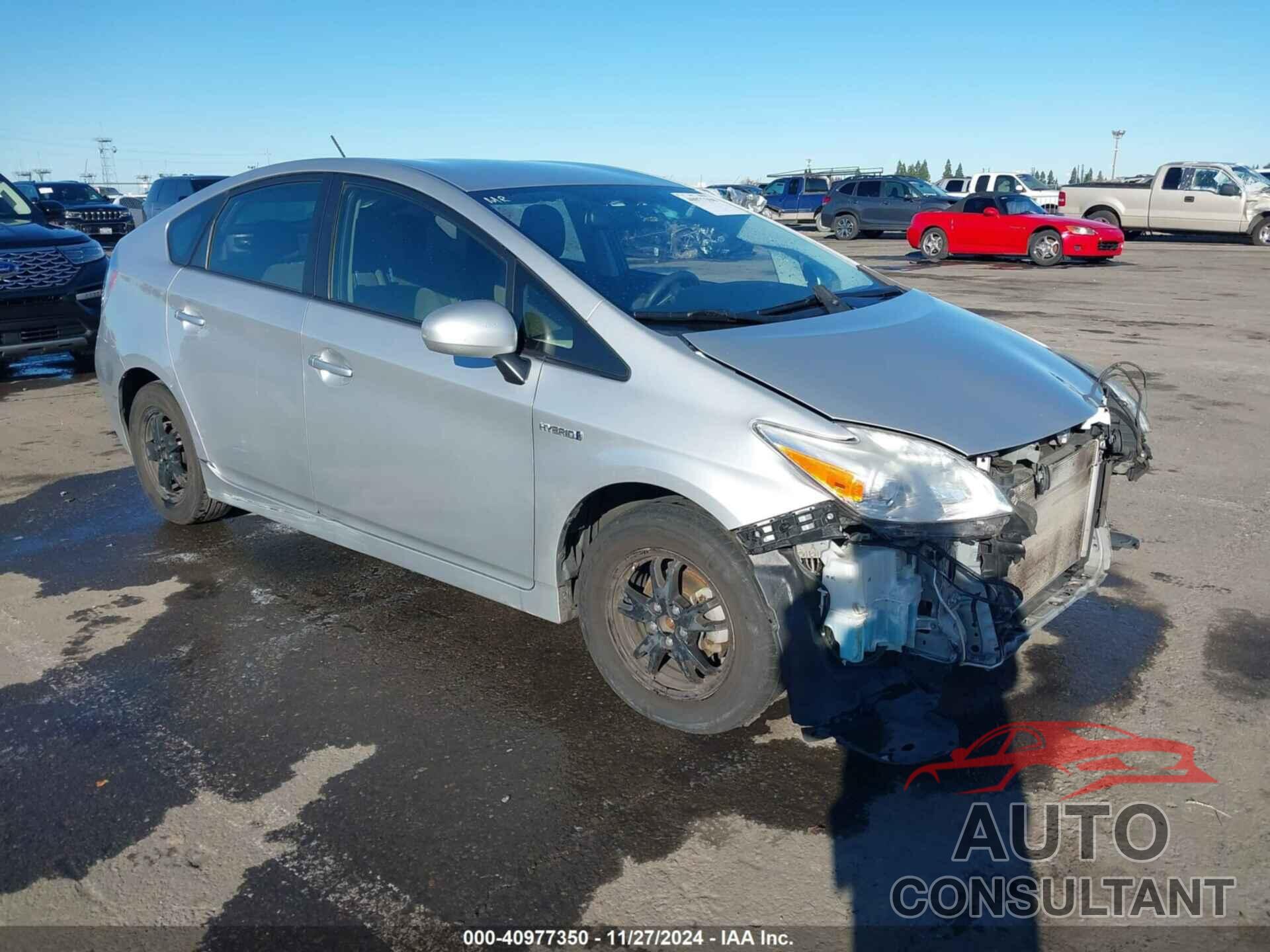 TOYOTA PRIUS 2013 - JTDKN3DU9D5628155