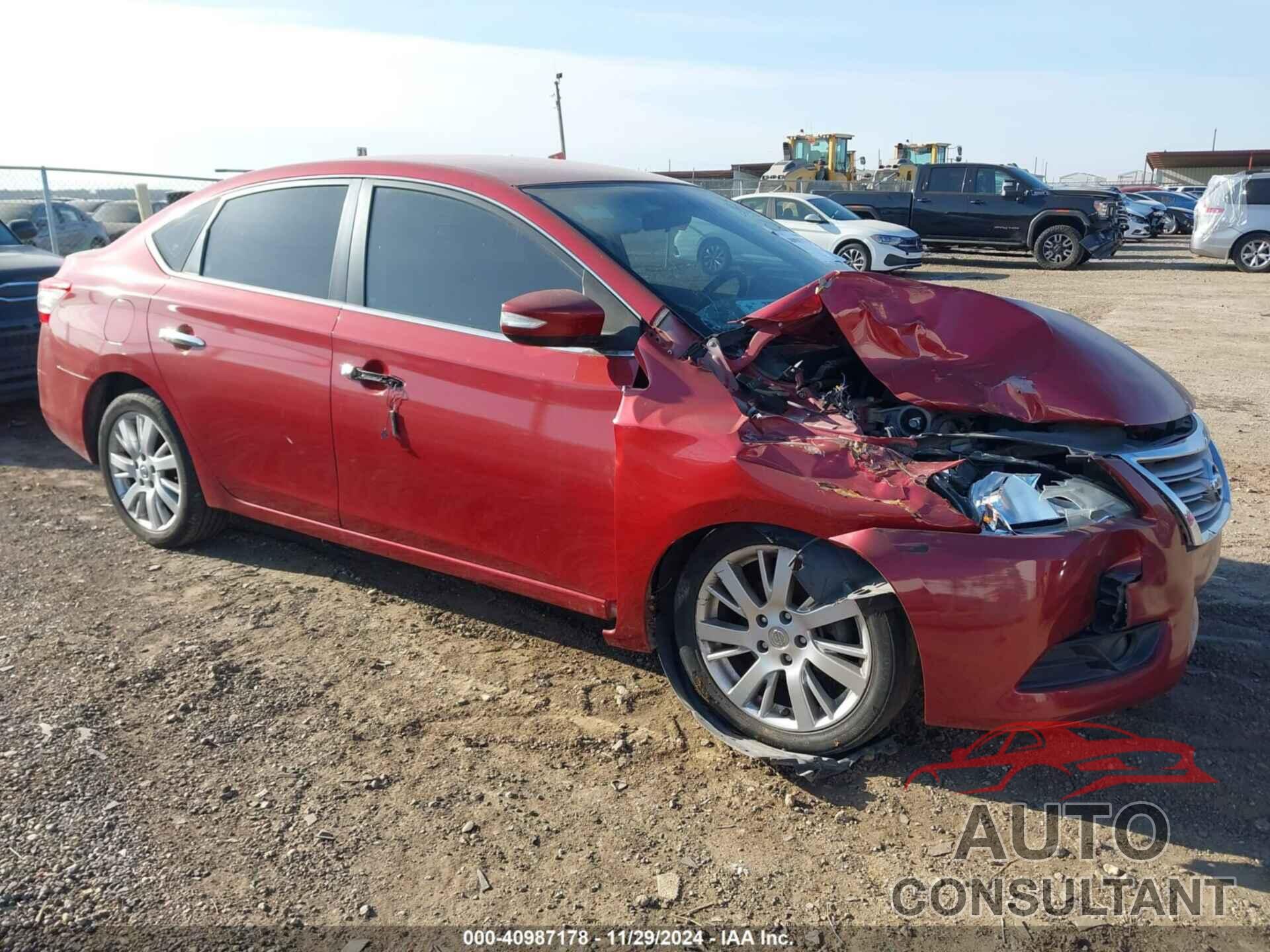 NISSAN SENTRA 2013 - 3N1AB7APXDL645088