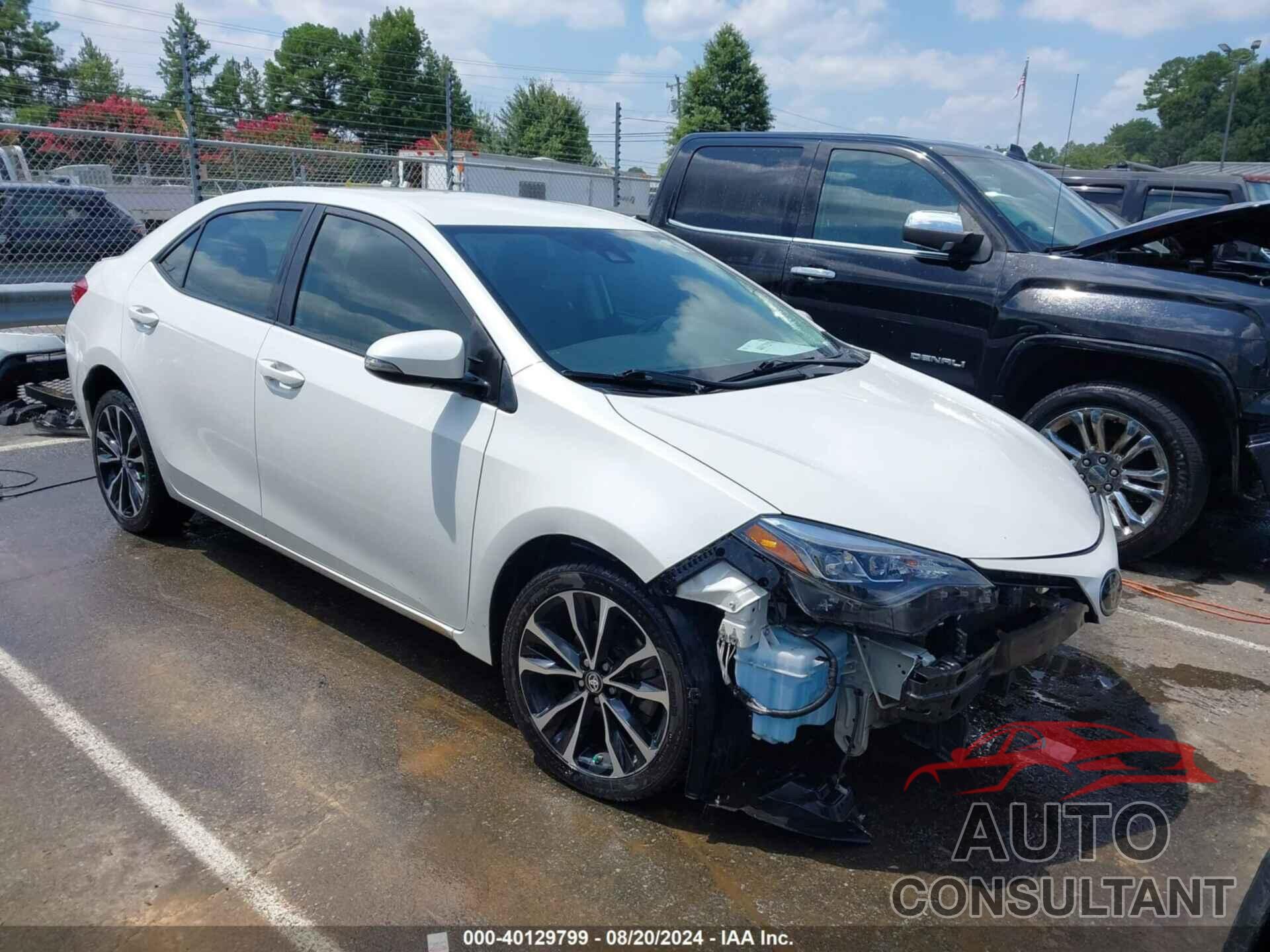 TOYOTA COROLLA 2019 - 5YFBURHE7KP939169