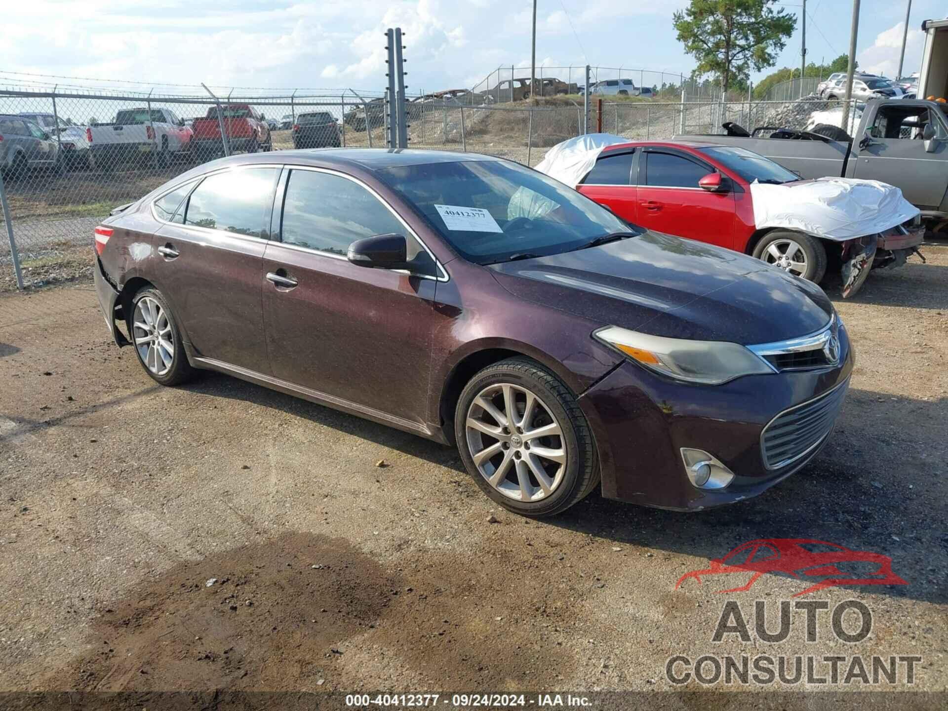 TOYOTA AVALON 2013 - 4T1BK1EB5DU007989