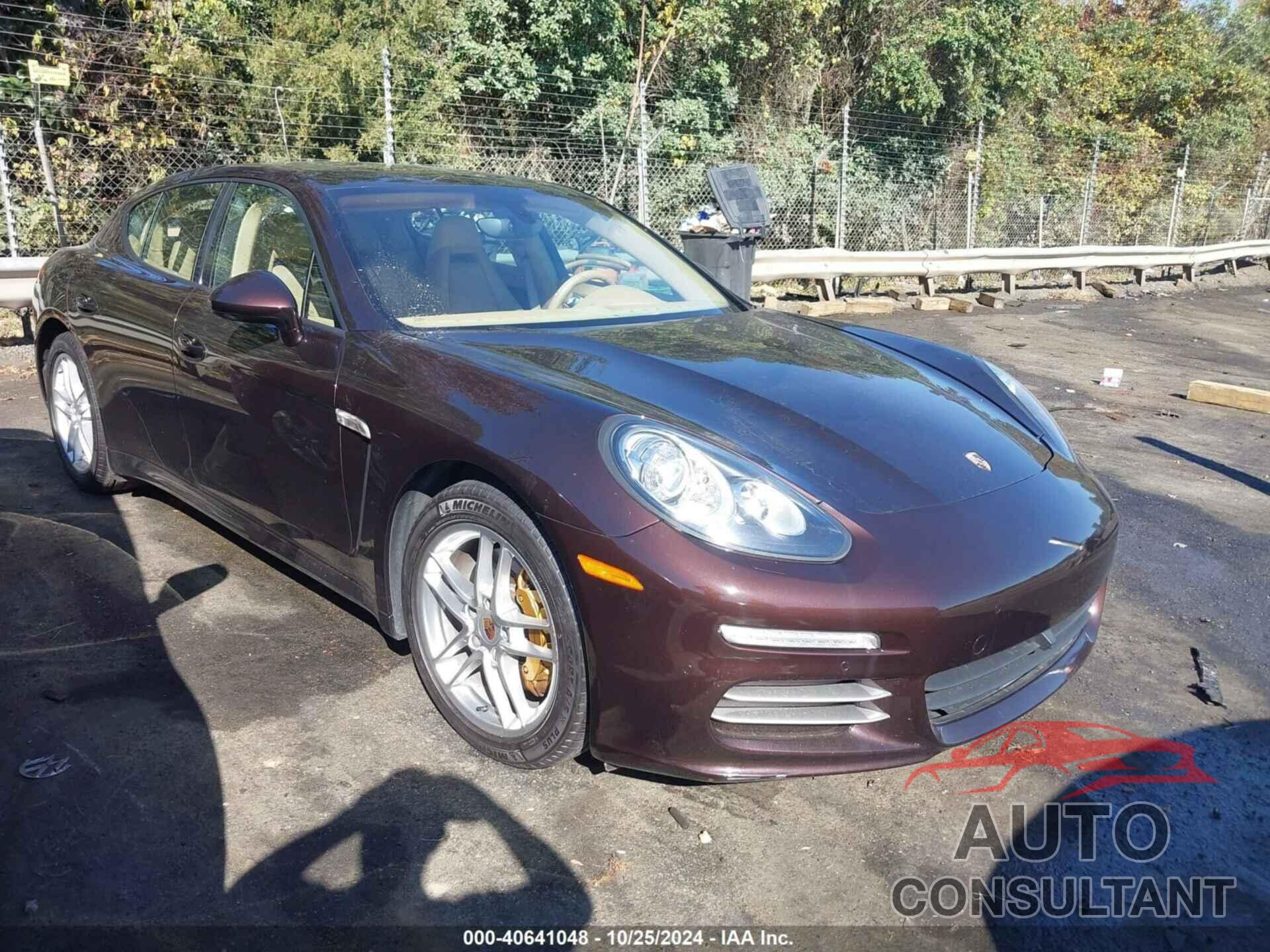 PORSCHE PANAMERA 2014 - WP0AA2A77EL011592