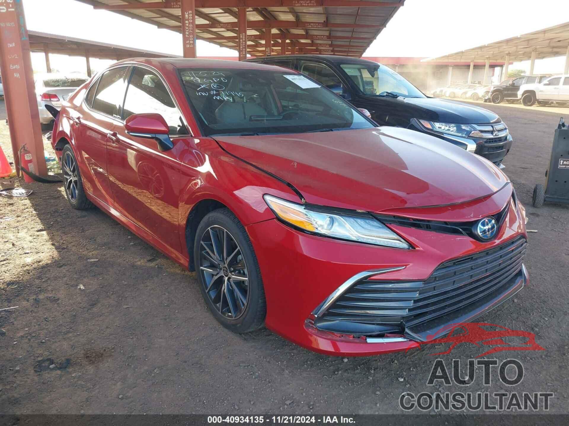 TOYOTA CAMRY HYBRID 2024 - 4T1F31AK6RU068702