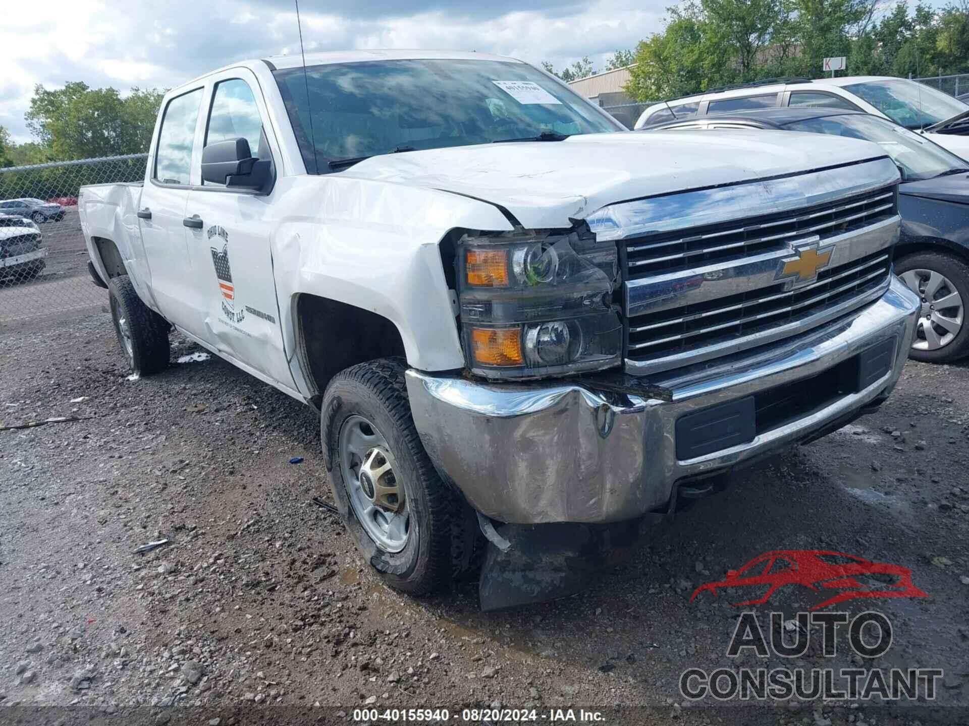 CHEVROLET SILVERADO 2500HD 2018 - 1GC1KUEG4JF225354