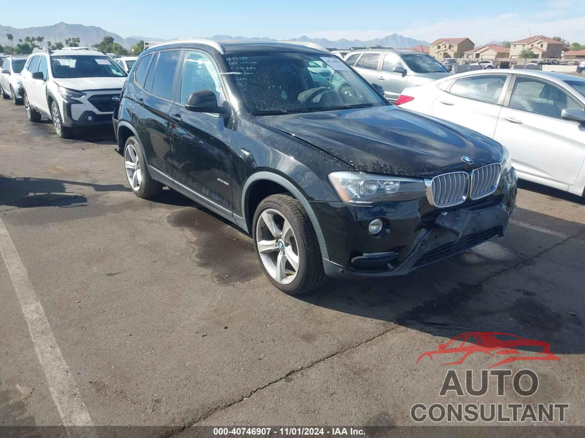 BMW X3 2017 - 5UXWZ7C36H0X40824