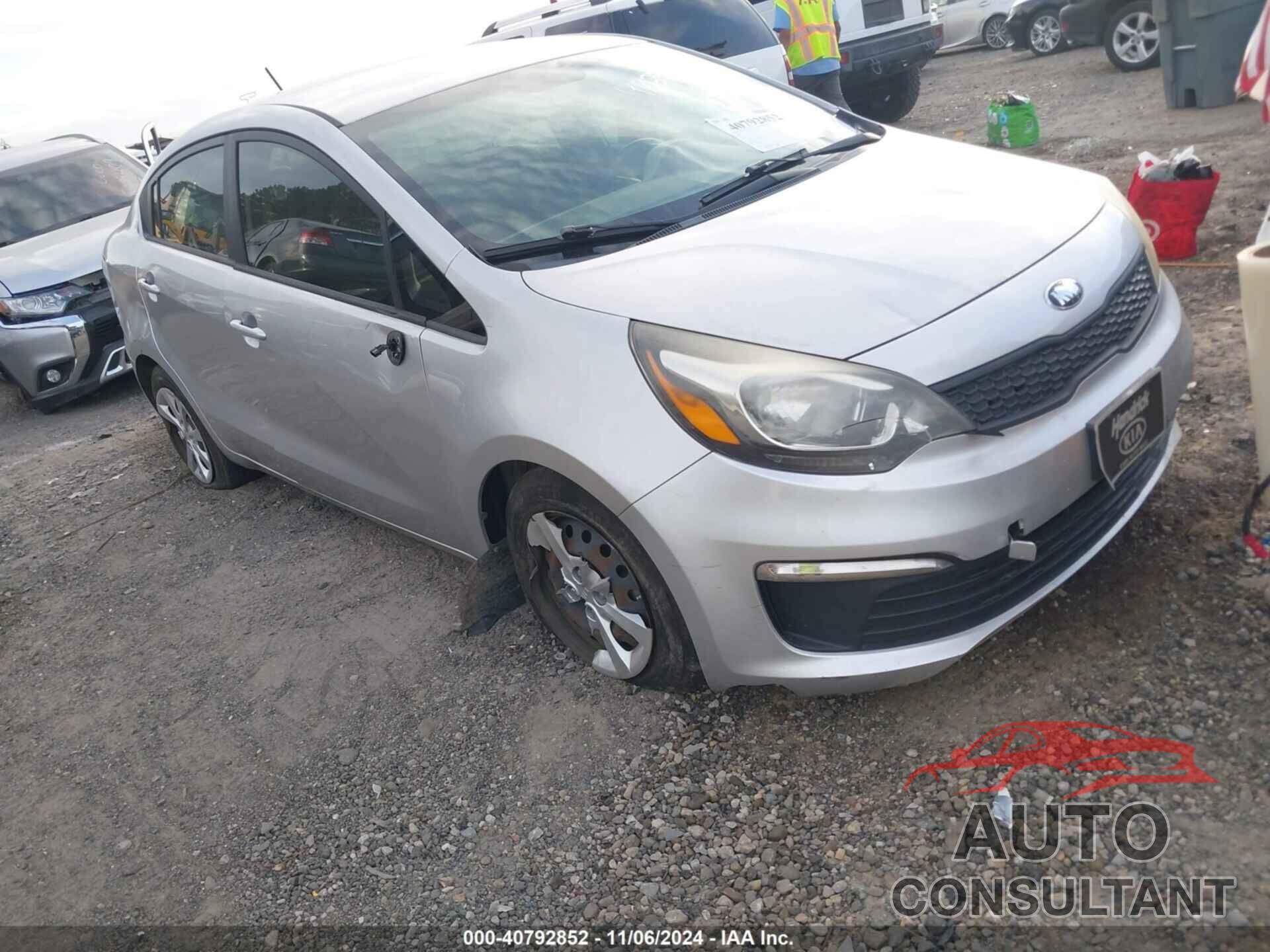 KIA RIO 2017 - KNADM4A31H6009639