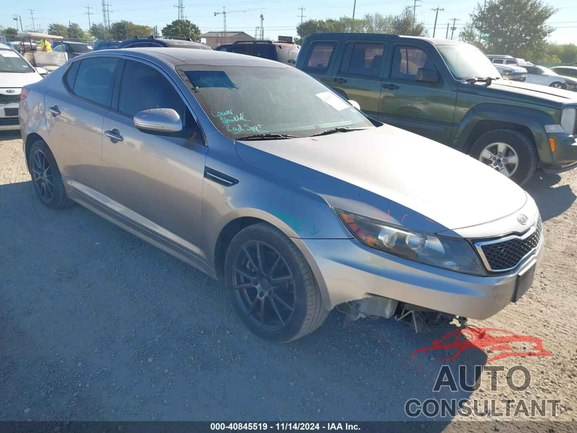KIA OPTIMA 2012 - 5XXGR4A66CG079661