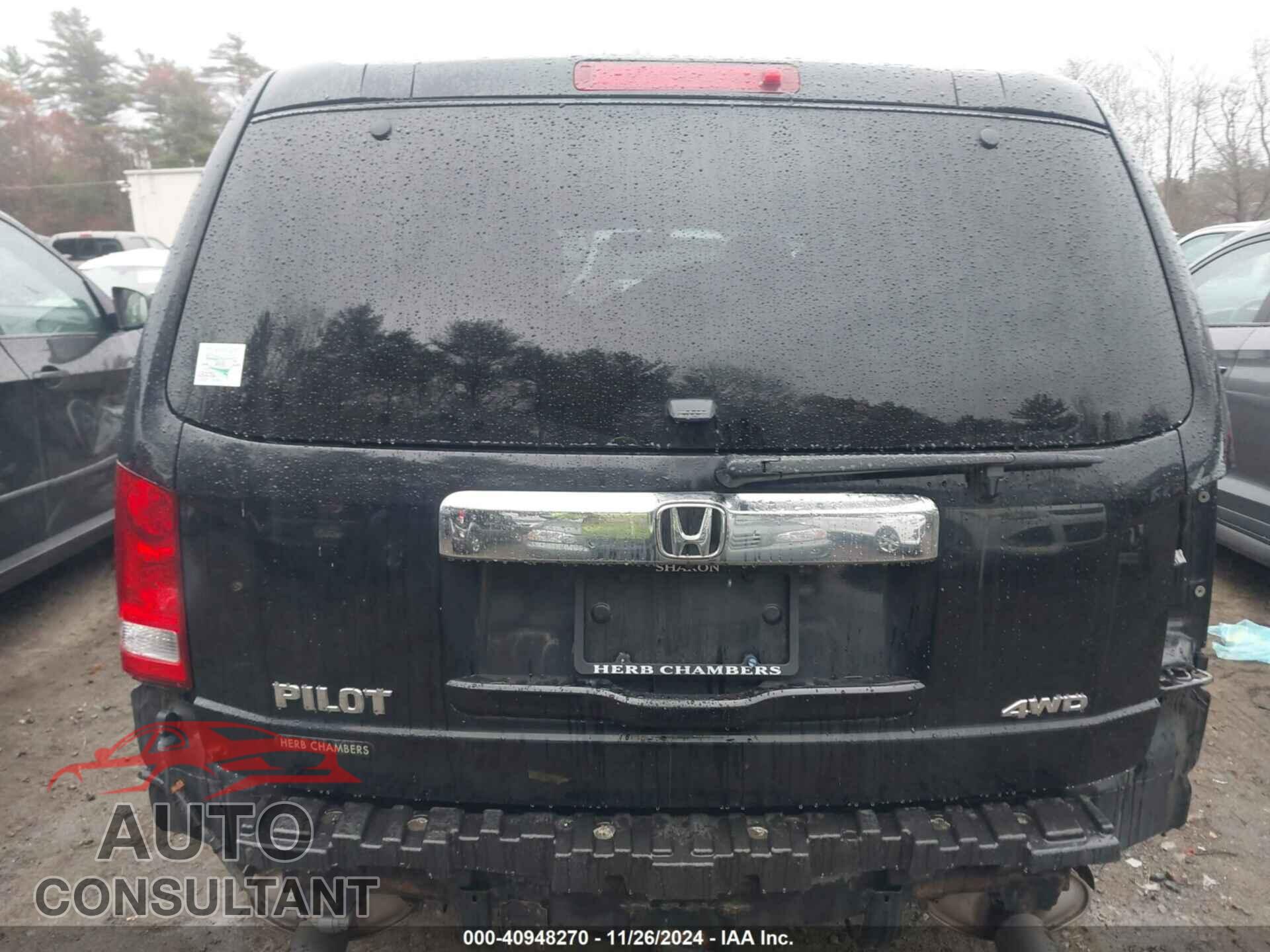 HONDA PILOT 2012 - 5FNYF4H69CB046465