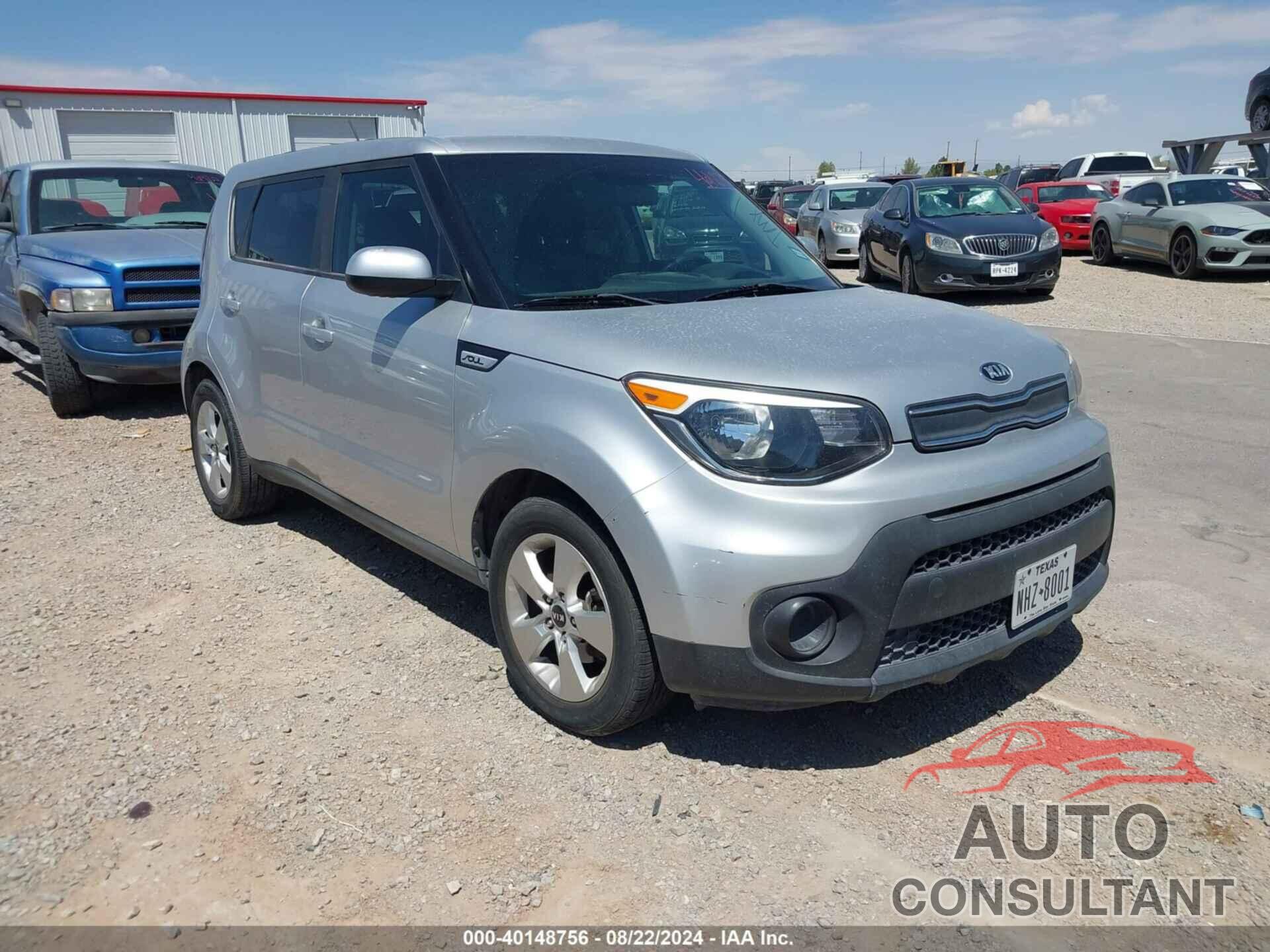 KIA SOUL 2018 - KNDJN2A2XJ7596146