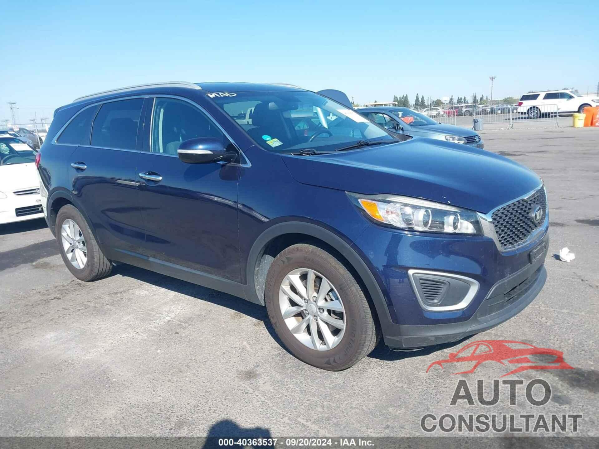 KIA SORENTO 2016 - 5XYPG4A3XGG085430