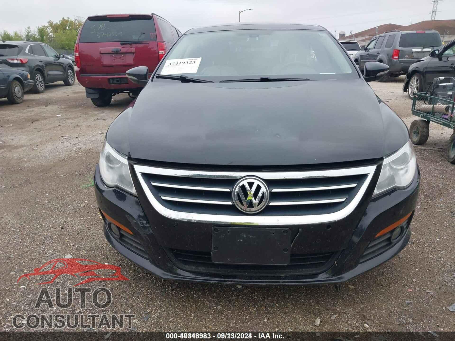 VOLKSWAGEN CC 2010 - WVWEU7AN8AE567543