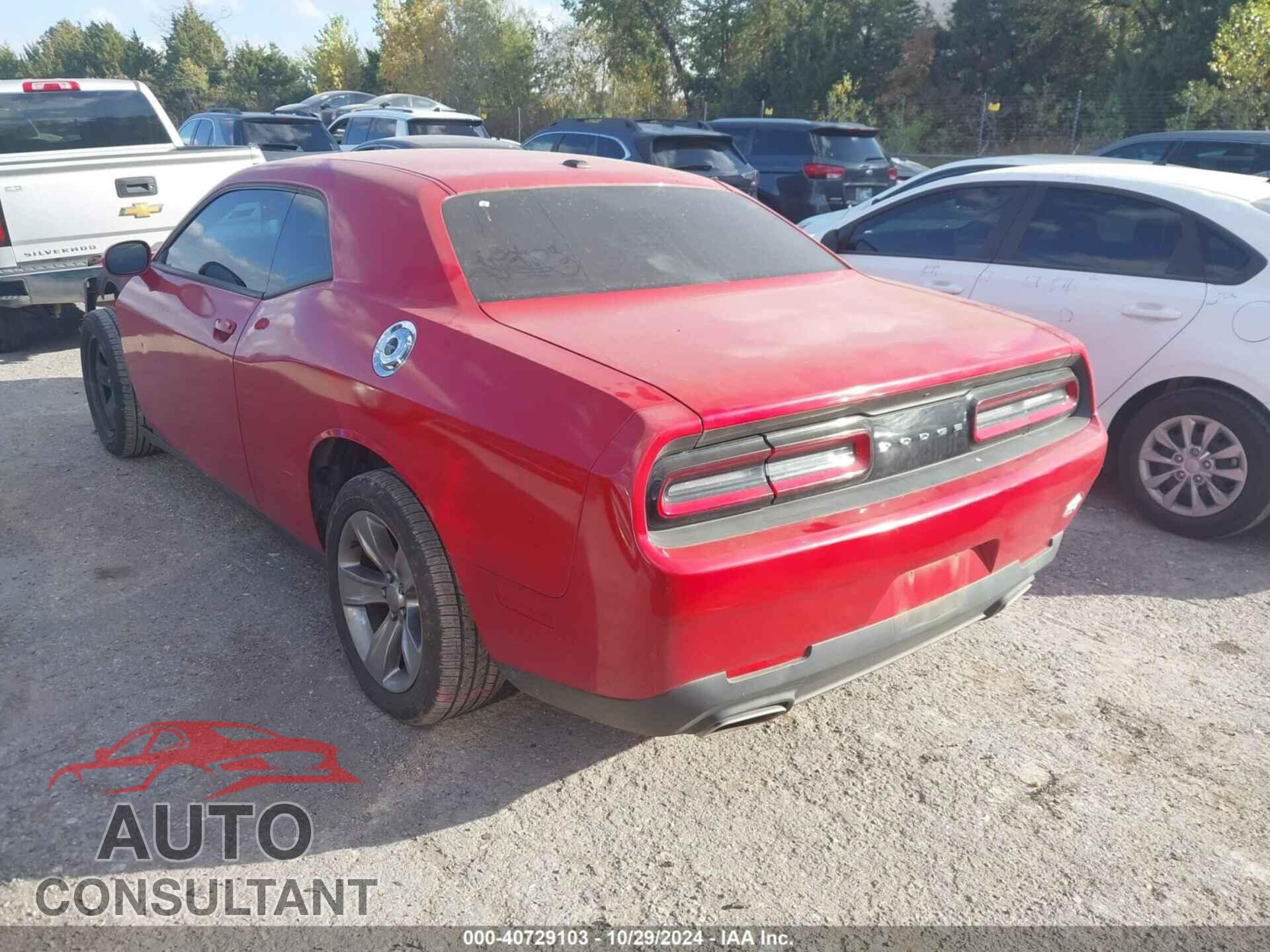 DODGE CHALLENGER 2016 - 2C3CDZAG1GH255977