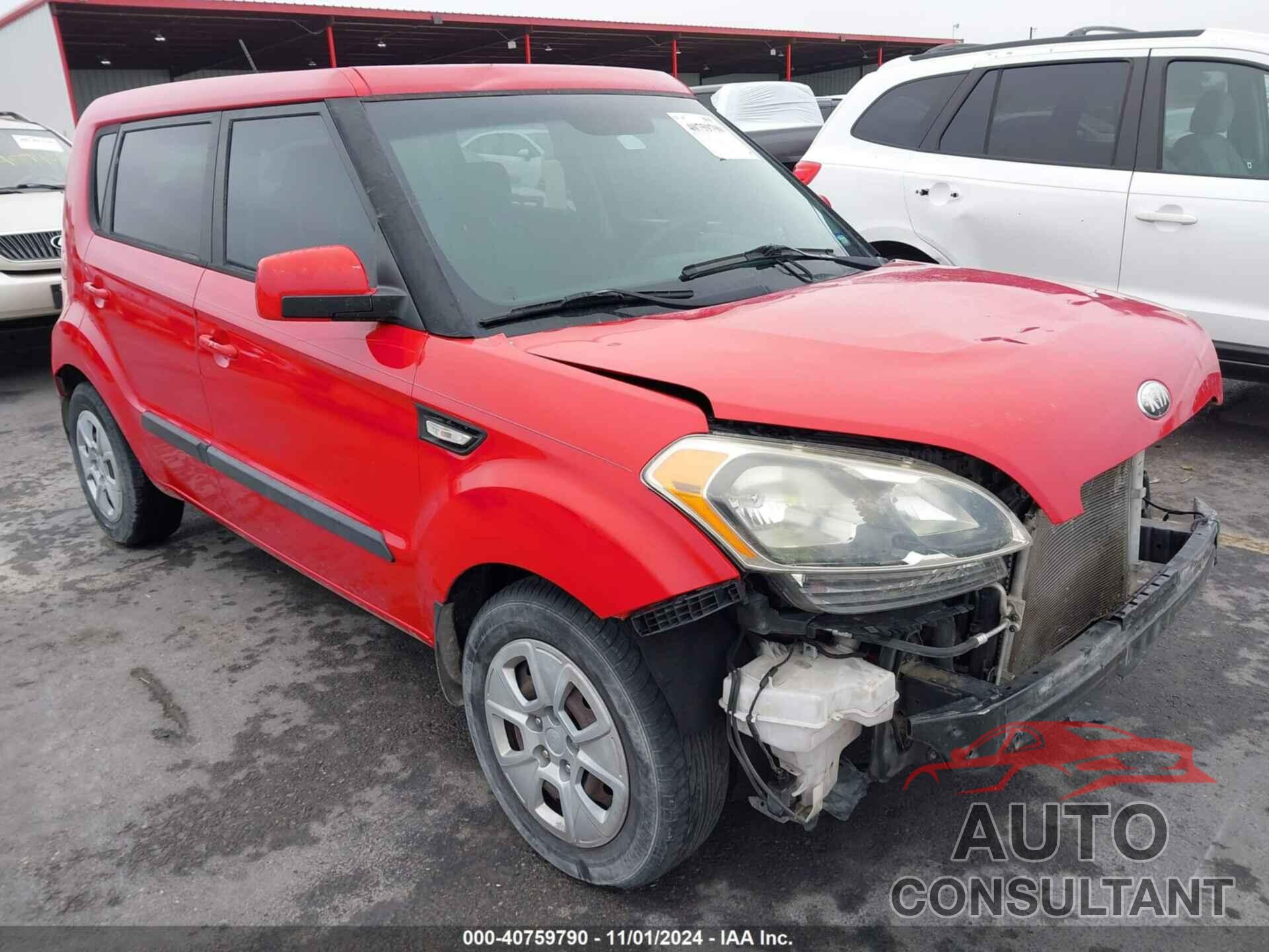 KIA SOUL 2013 - KNDJT2A5XD7609031