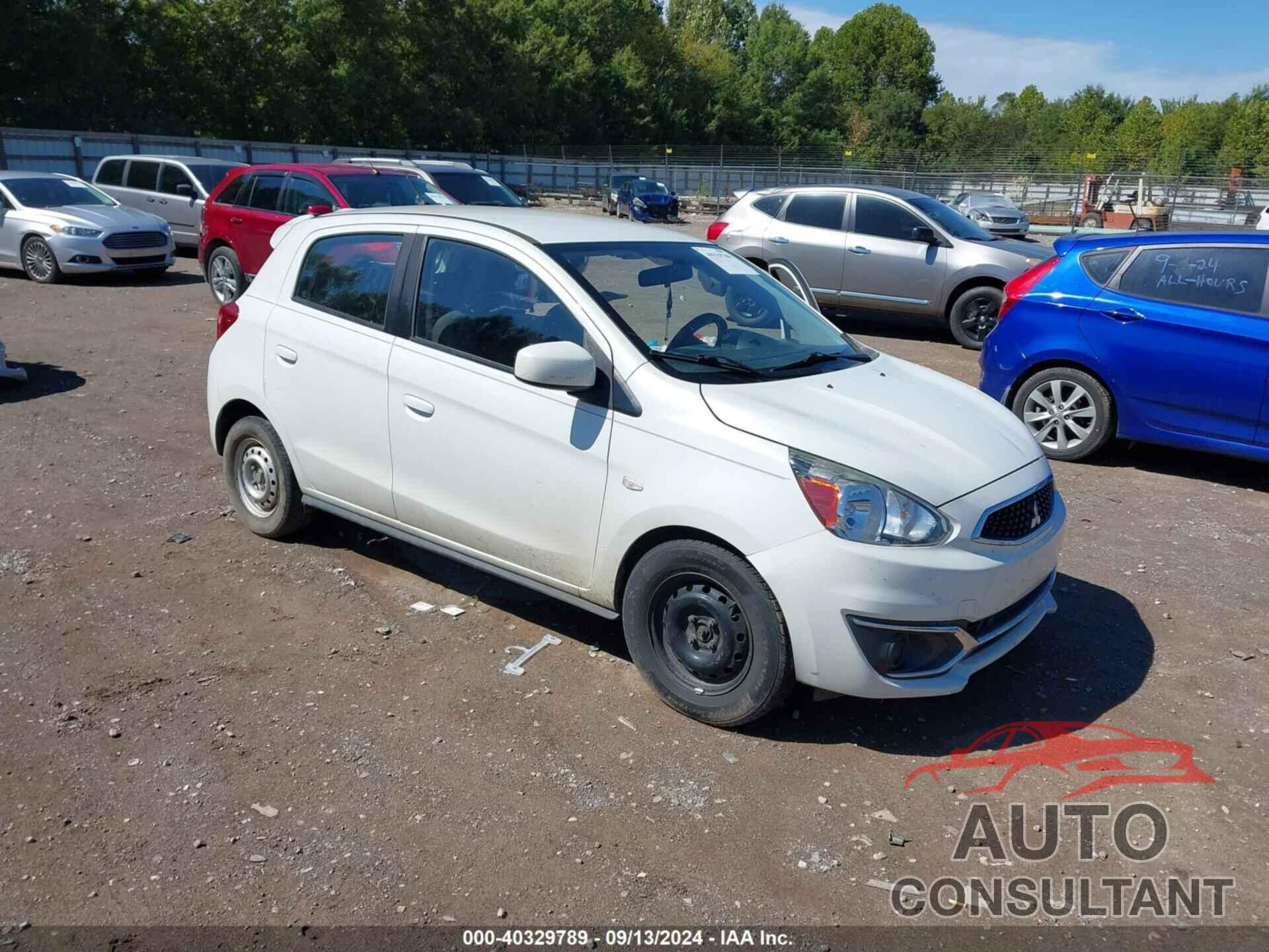 MITSUBISHI MIRAGE 2019 - ML32A3HJ5KH003486