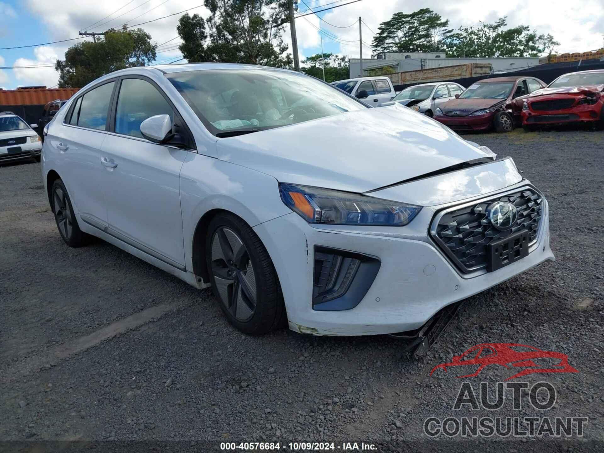 HYUNDAI IONIQ HYBRID 2022 - KMHC05LC7NU275554
