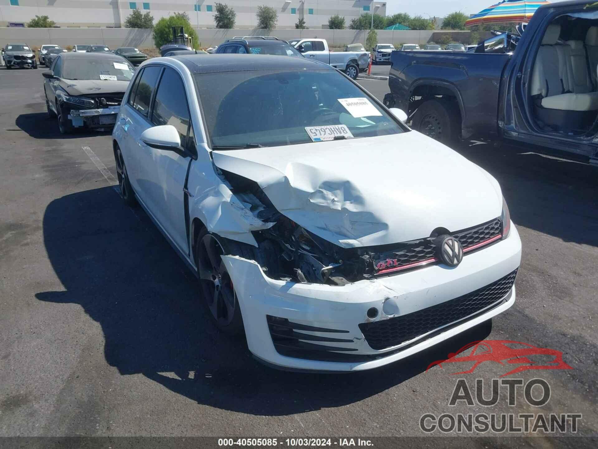 VOLKSWAGEN GOLF GTI 2017 - 3VW447AU6HM066395