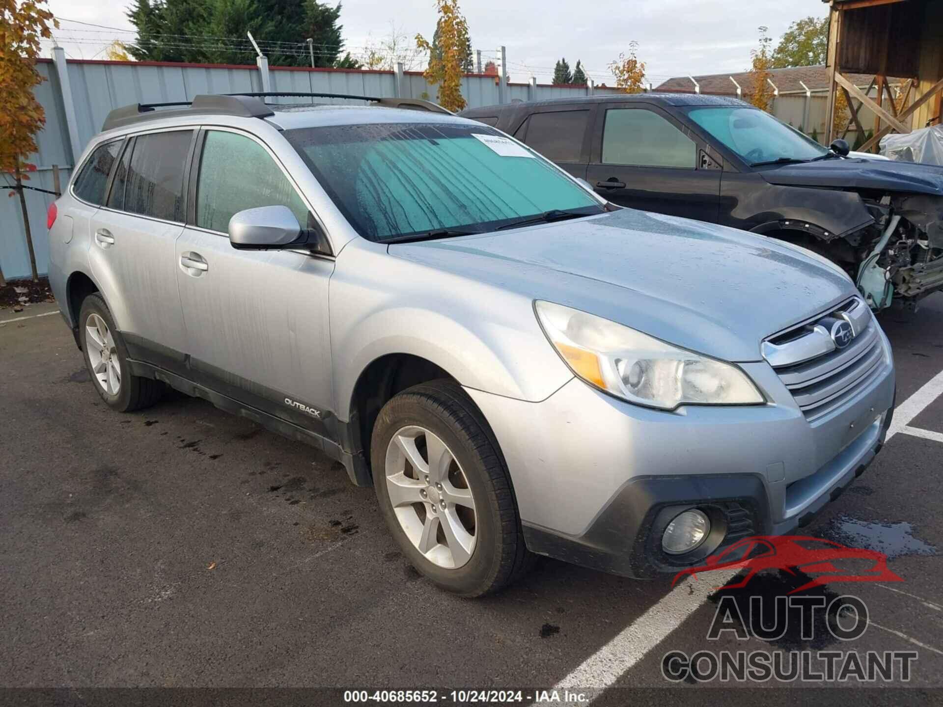 SUBARU OUTBACK 2013 - 4S4BRBGC0D3224623