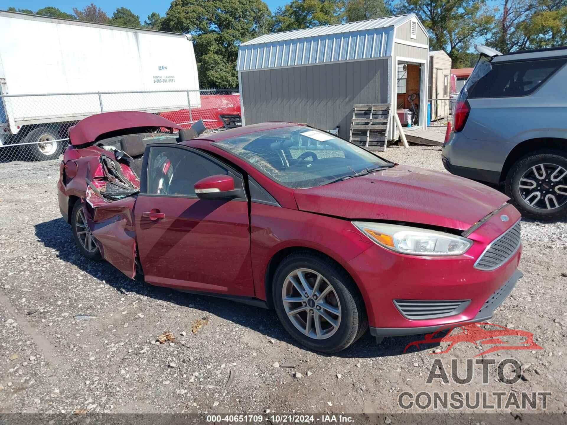 FORD FOCUS 2016 - 1FADP3F23GL228418