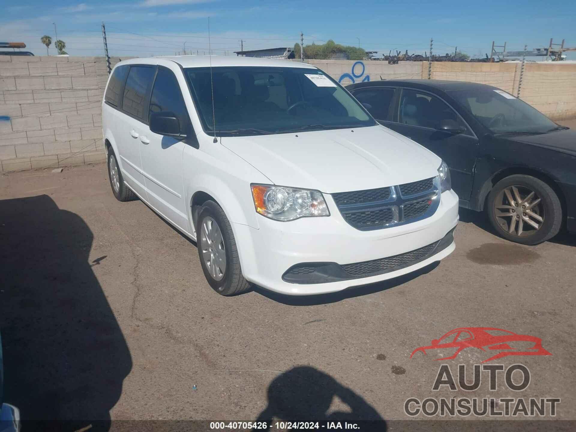 DODGE GRAND CARAVAN 2016 - 2C4RDGBG5GR348424