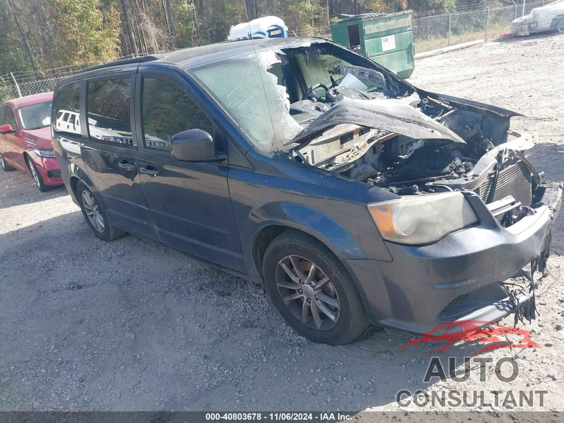 DODGE GRAND CARAVAN 2013 - 2C4RDGCG3DR736181