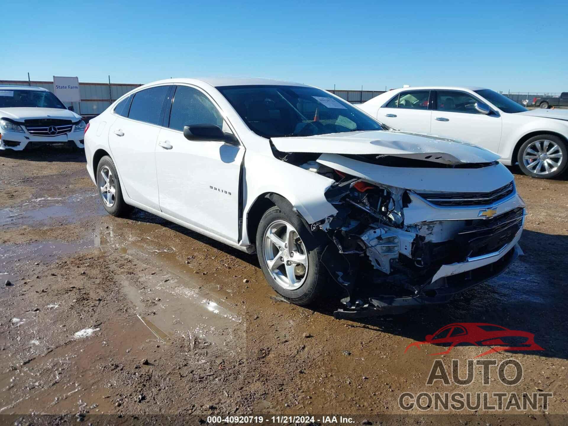 CHEVROLET MALIBU 2016 - 1G1ZB5ST8GF192564