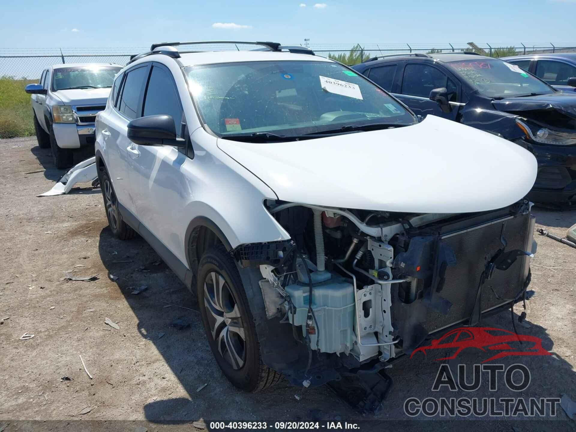 TOYOTA RAV4 2016 - 2T3ZFREVXGW258143