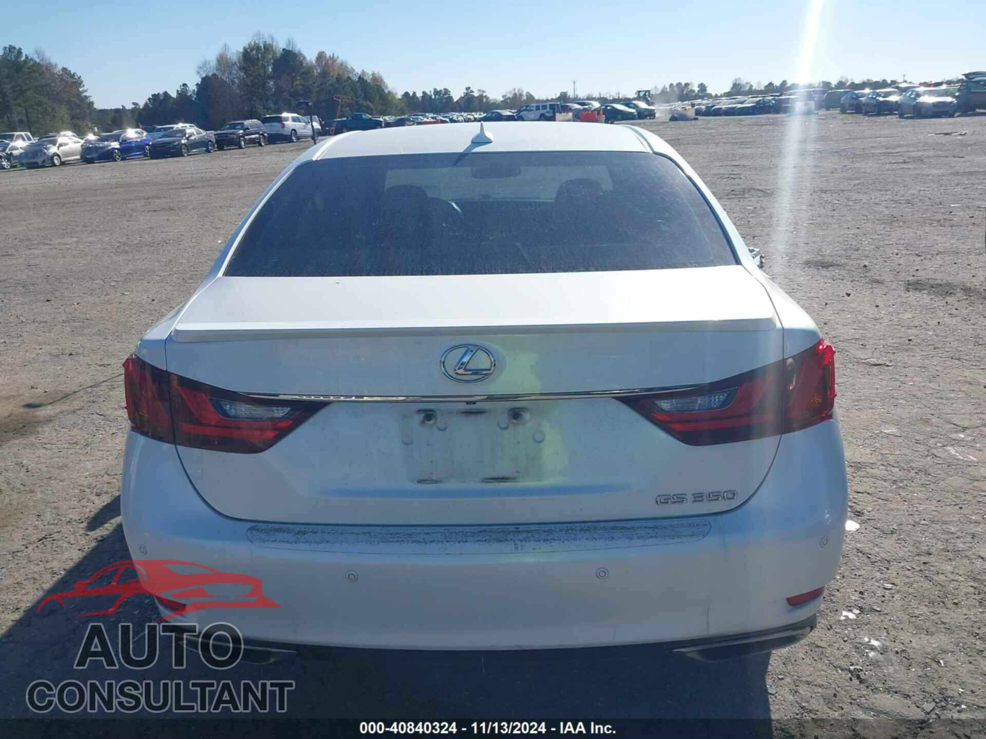 LEXUS GS 2013 - JTHBE1BL4D5022548