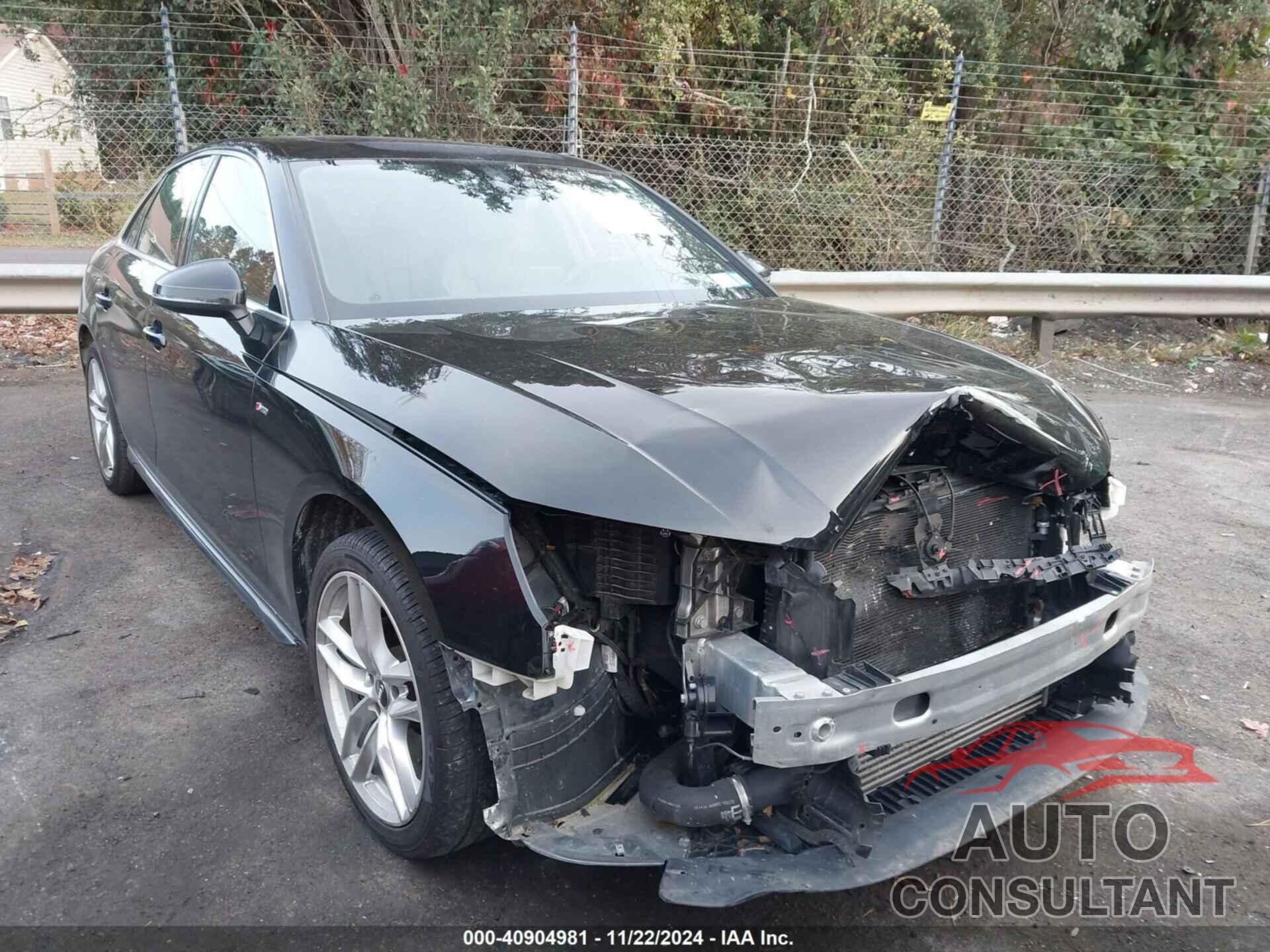 AUDI A4 2020 - WAUENAF40LA061996